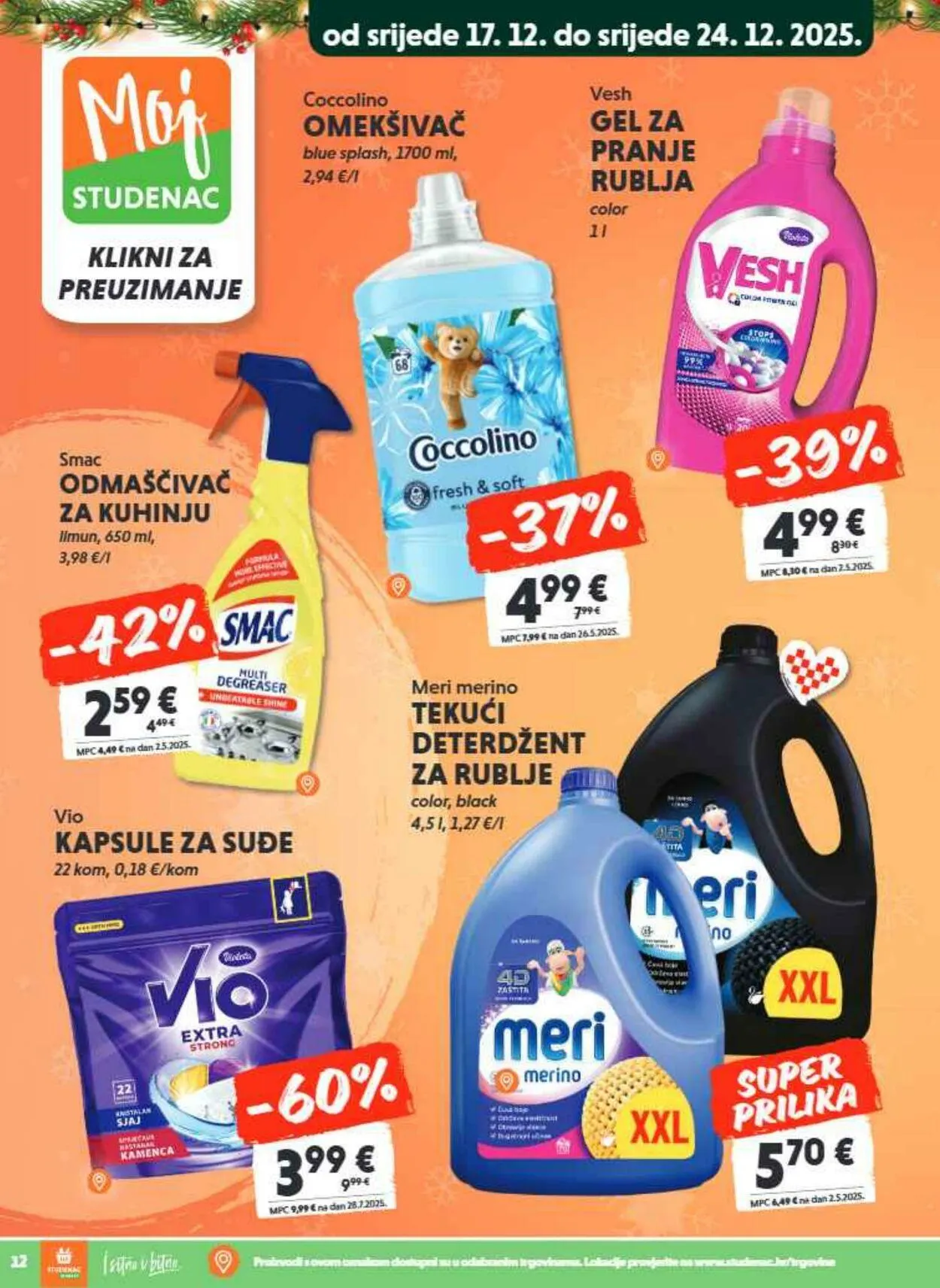 Katalog Studenac od 17. prosinca do 24. prosinca 2025. - Pregled Stranica 12