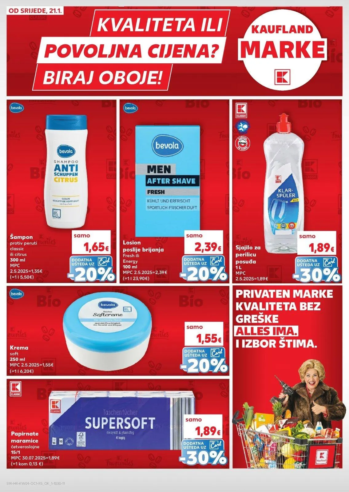 Katalog Kaufland katalog do 27.01.2026 od 21. siječnja do 27. siječnja 2026. - Pregled Stranica 14