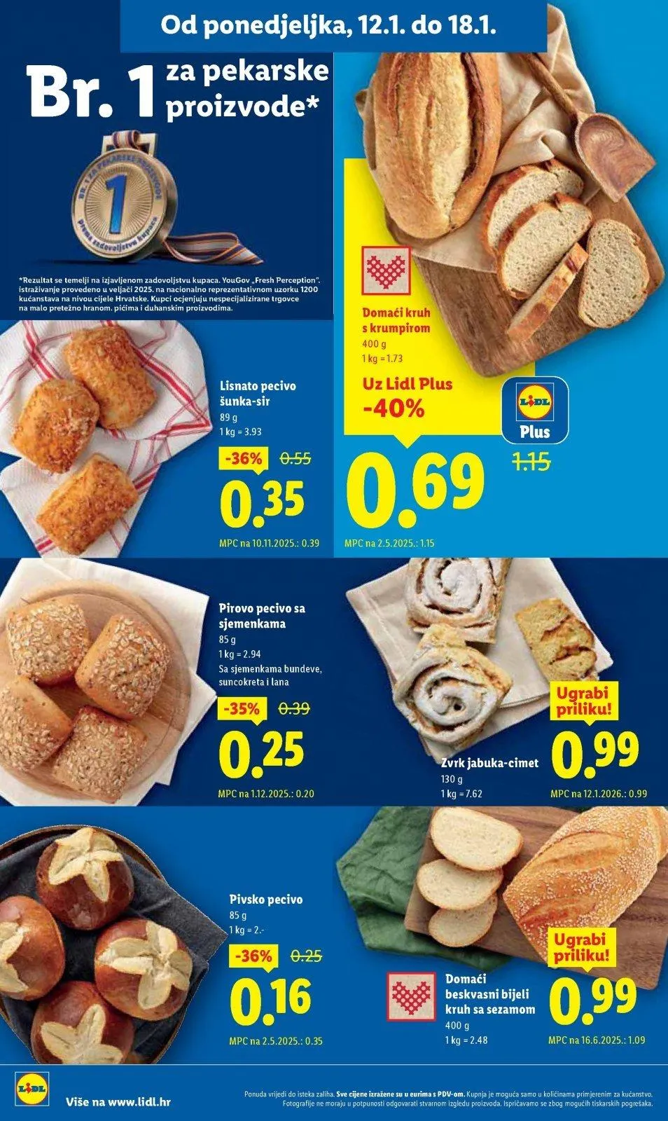 Katalog Lidl katalog do 18.01.2026 od 15. siječnja do 18. siječnja 2026. - Pregled Stranica 6