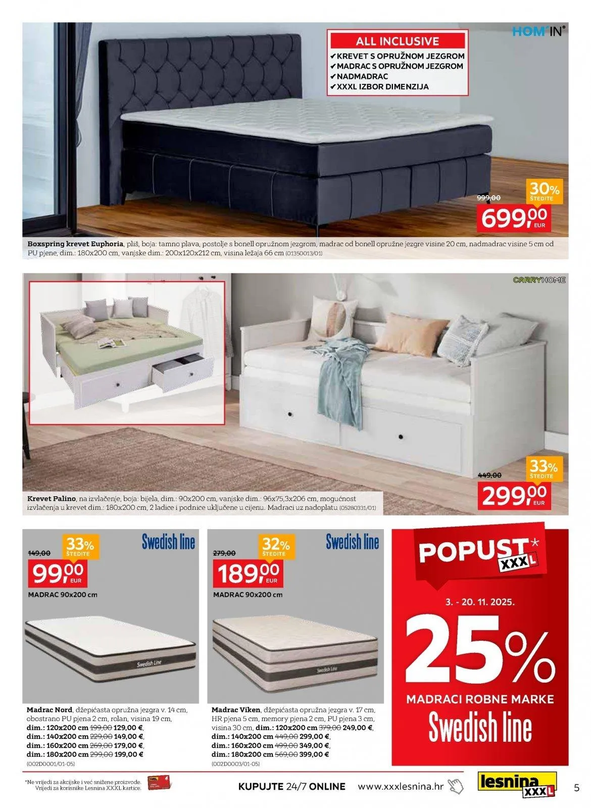 Katalog Lesnina katalog do 20.11.2025 od 4. studenoga do 20. studenoga 2025. - Pregled Stranica 5