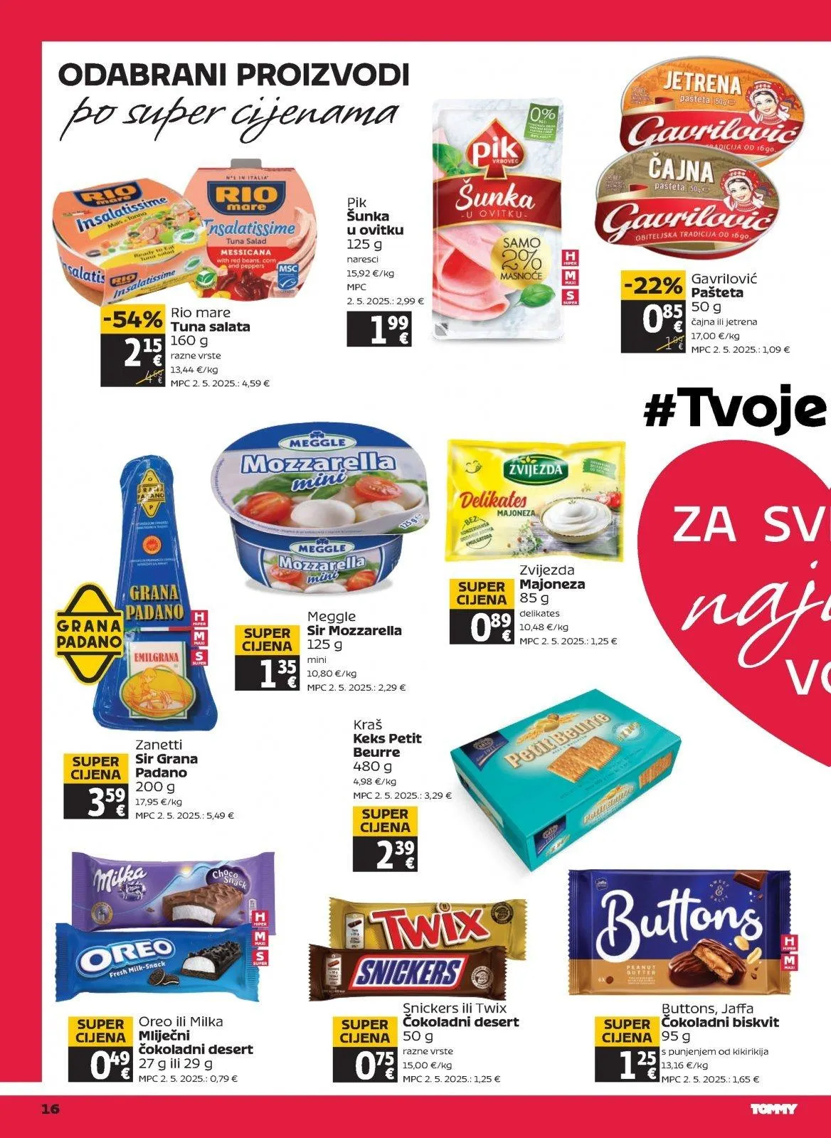 Katalog Tommy katalog do 08.04.2026 od 2. travnja do 8. travnja 2026. - Pregled Stranica 16