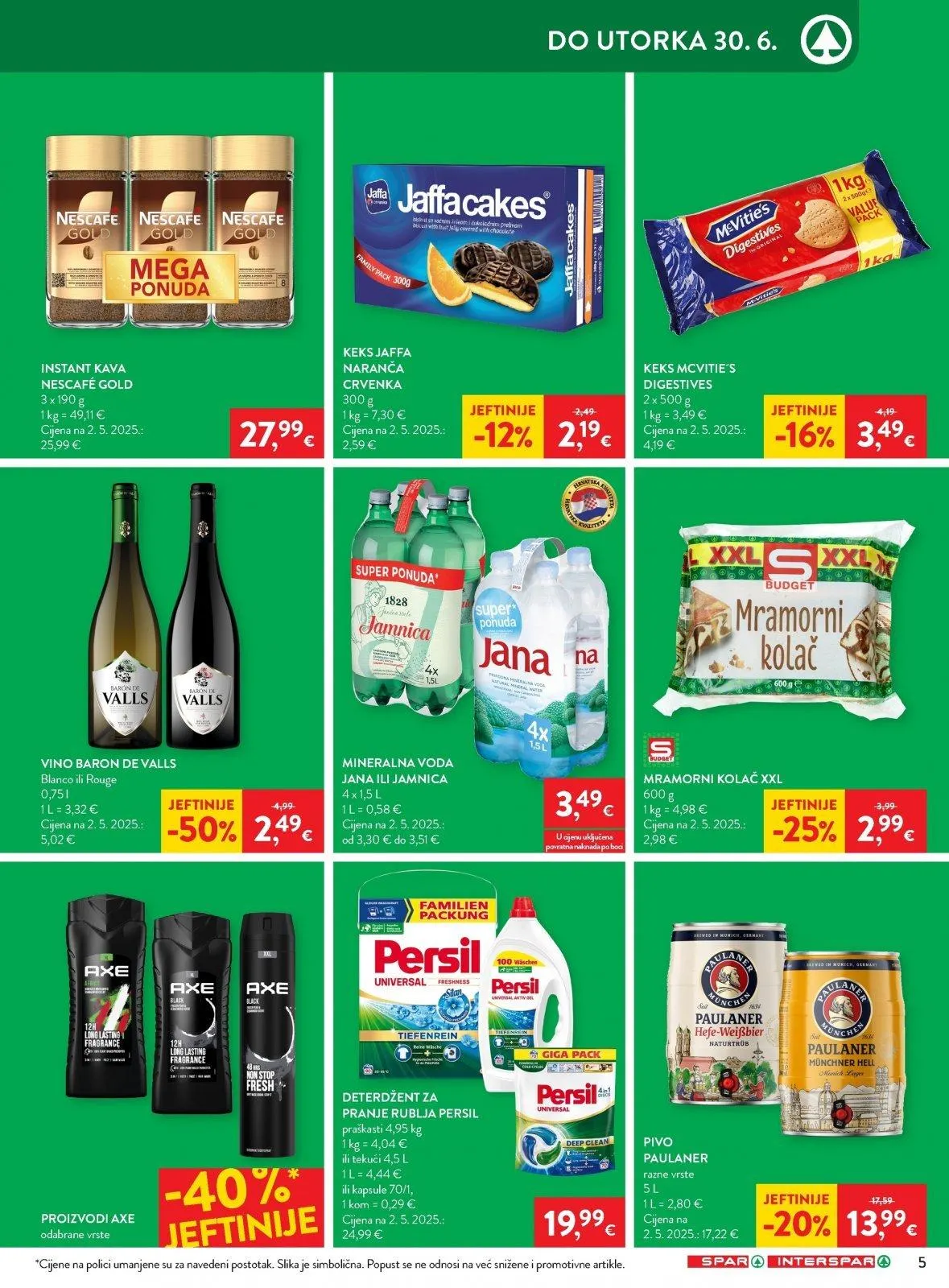Katalog Spar katalog do 30.06.2026 od 25. lipnja do 30. lipnja 2026. - Pregled Stranica 7