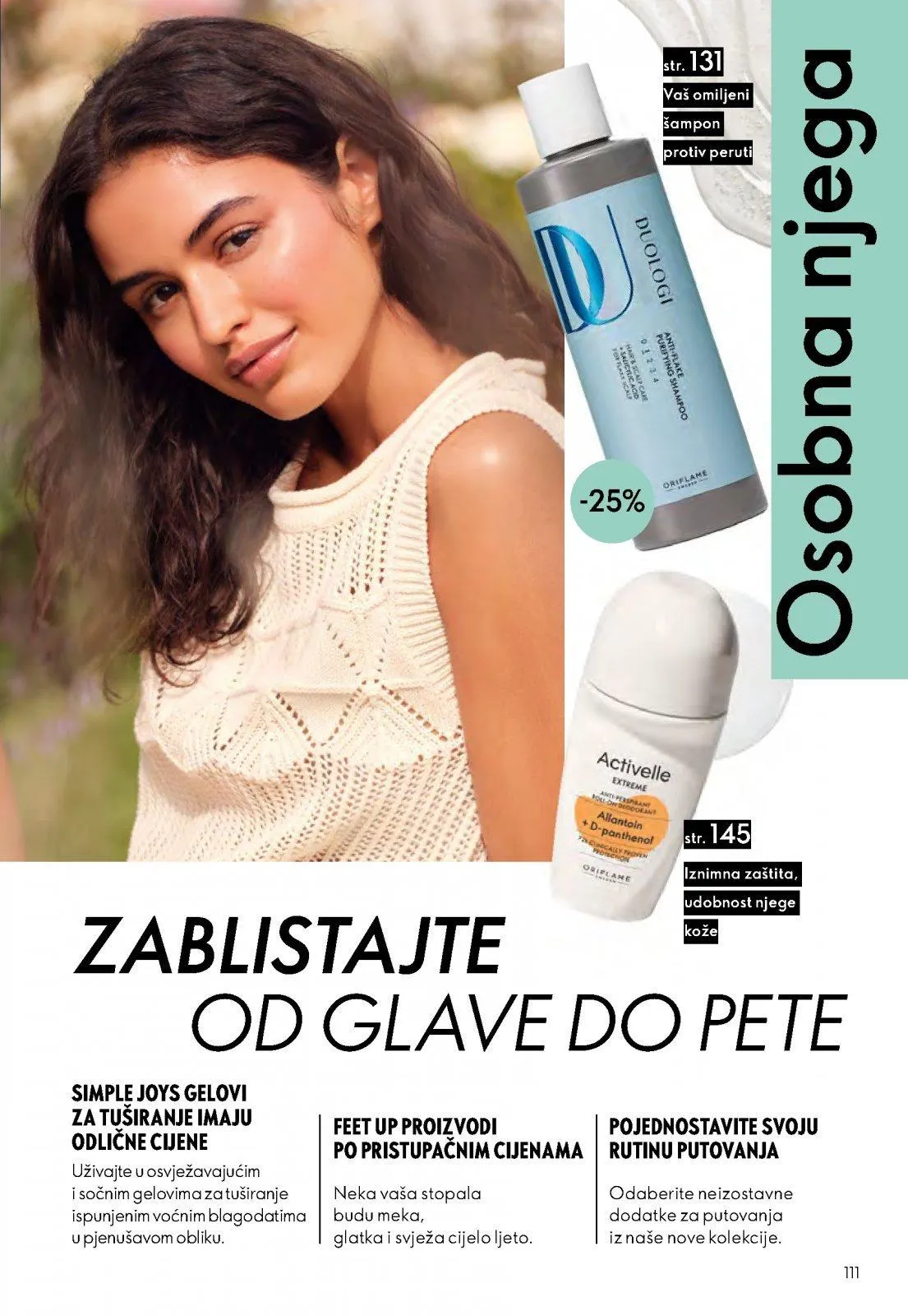 Katalog Oriflame katalog do 14.07.2026 od 26. lipnja do 14. srpnja 2026. - Pregled Stranica 111