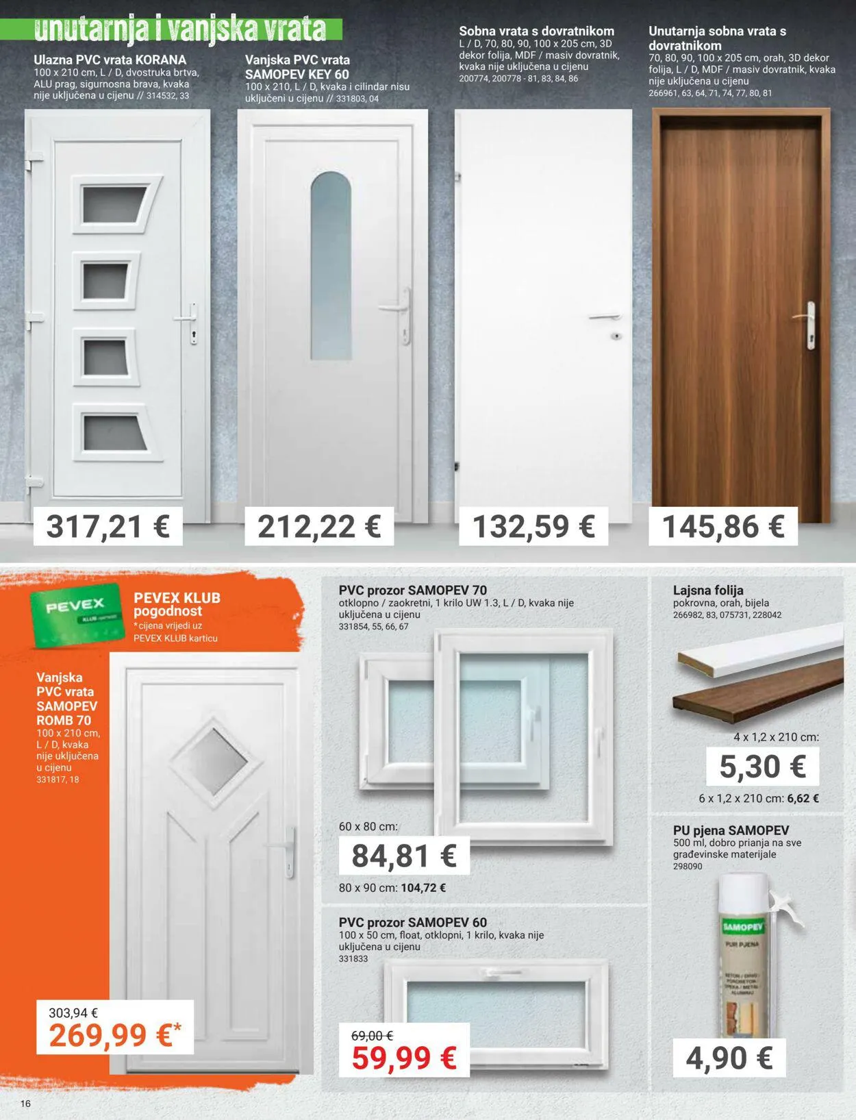 Katalog Pevex od 1. veljače do 26. veljače 2024. - Pregled Stranica 16