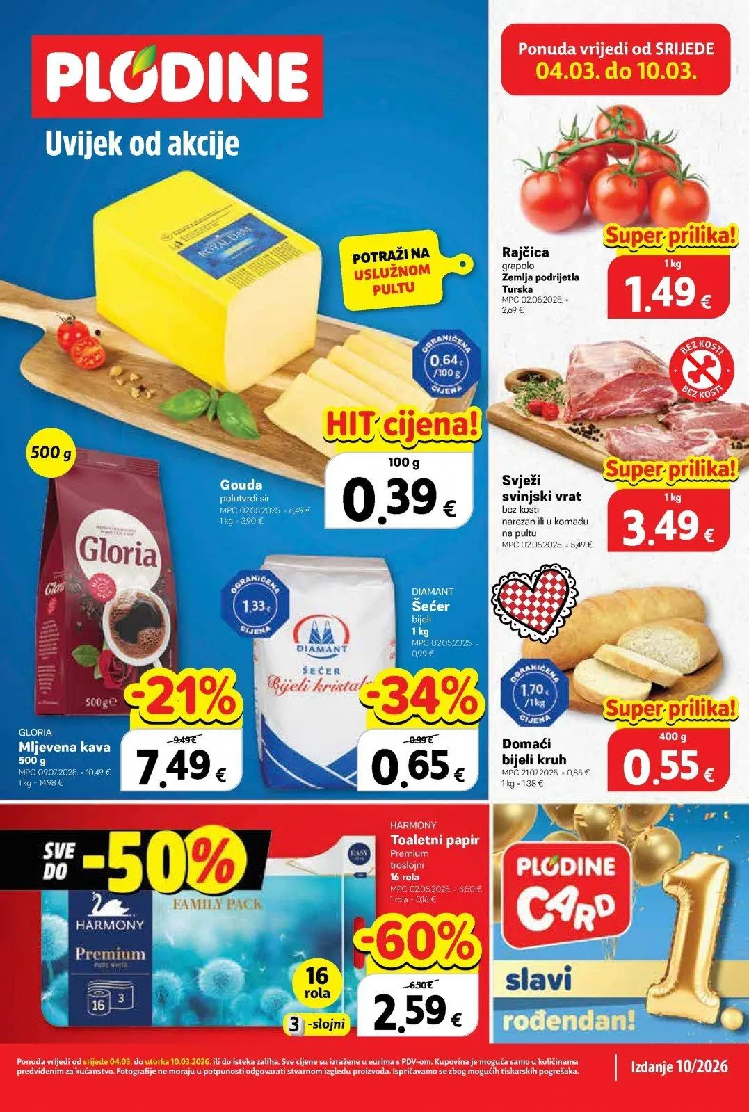 Katalog Plodine katalog do 10.03.2026 od 5. ožujka do 10. ožujka 2026. - Pregled Stranica 1