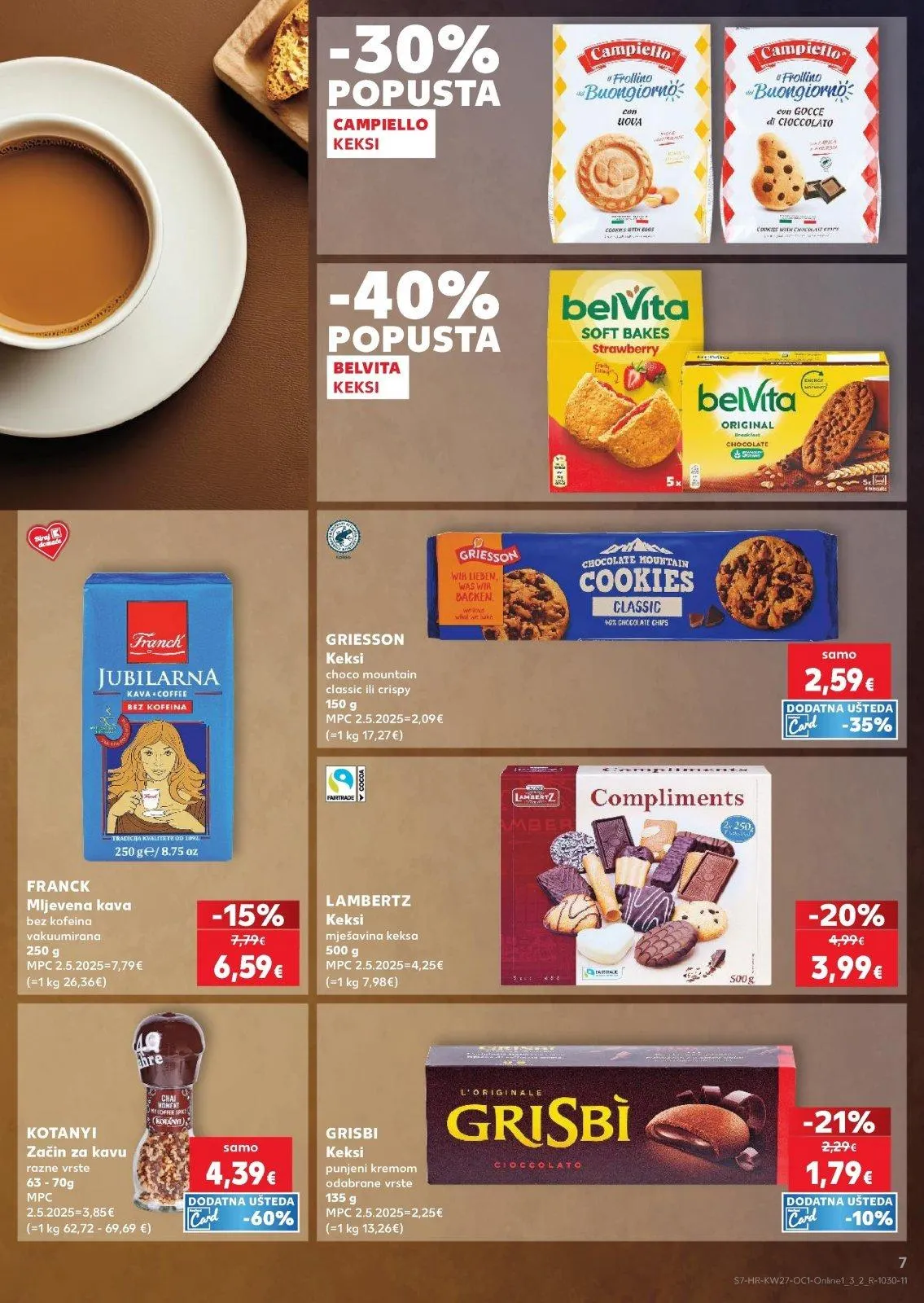 Katalog Kaufland katalog do 07.07.2026 od 1. srpnja do 7. srpnja 2026. - Pregled Stranica 7