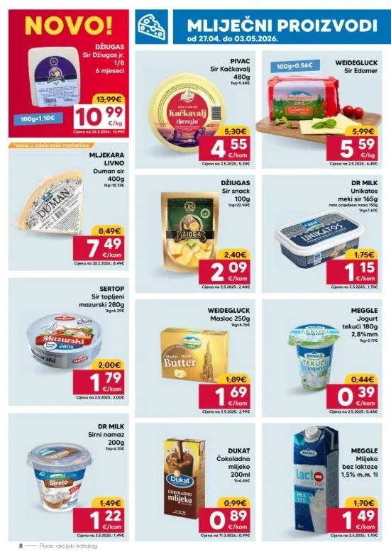 Katalog Pivac katalog do 03.05.2026 od 27. travnja do 3. svibnja 2026. - Pregled Stranica 8