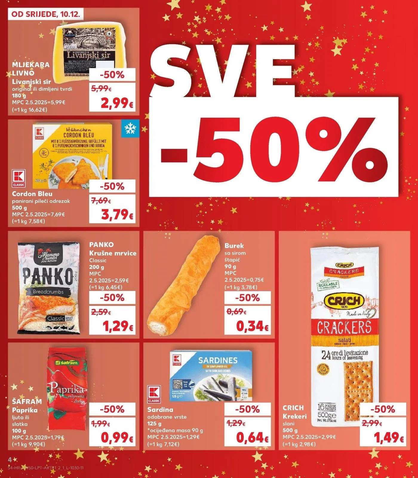 Katalog Kaufland katalog do 16.12.2025 od 10. prosinca do 16. prosinca 2025. - Pregled Stranica 4