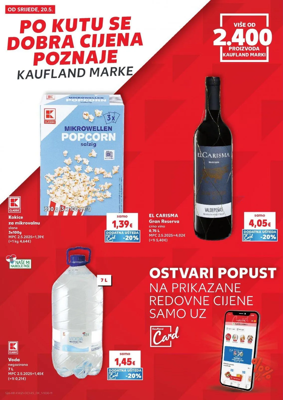 Katalog Kaufland katalog do 26.05.2026 od 20. svibnja do 26. svibnja 2026. - Pregled Stranica 26