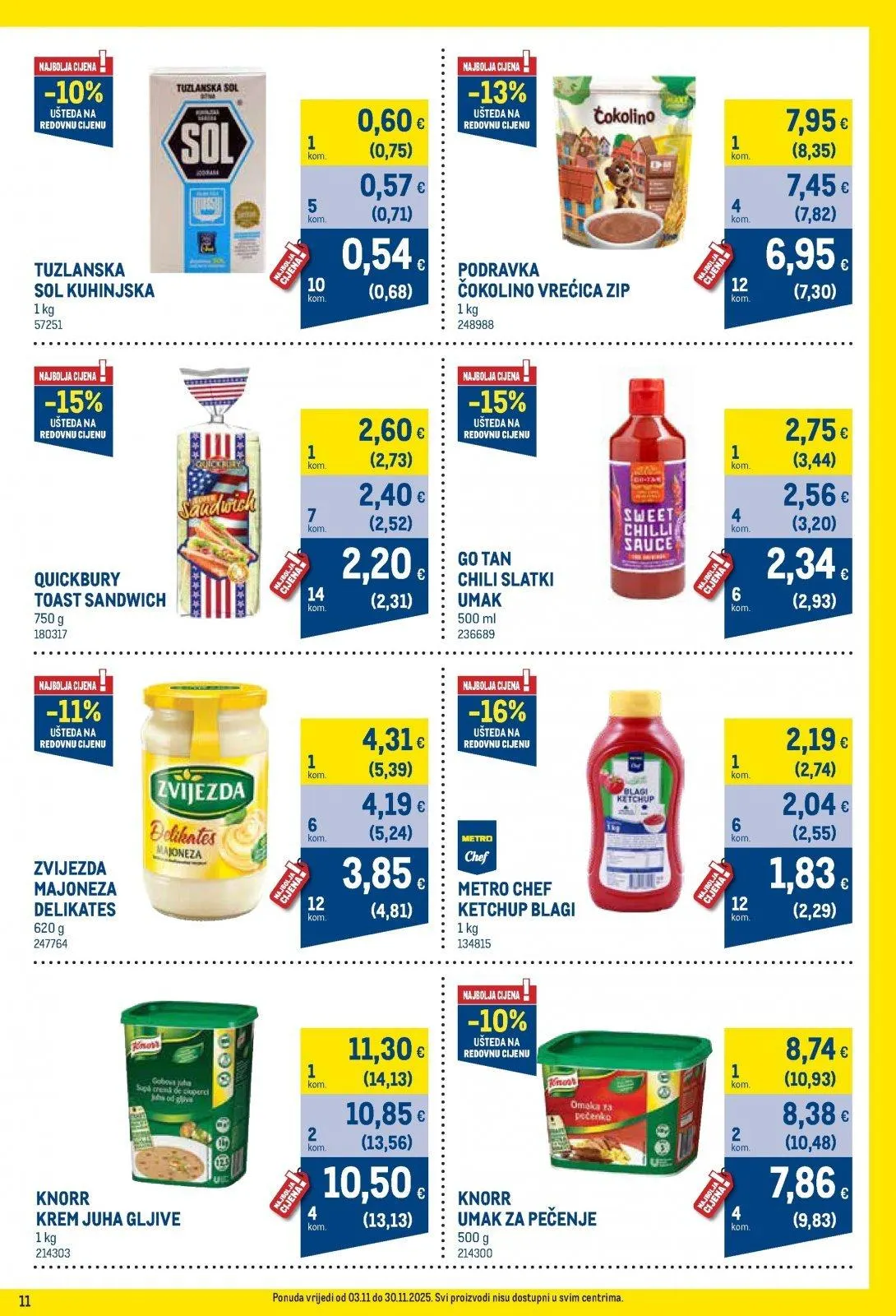 Katalog Metro katalog do 30.11.2025 od 6. studenoga do 30. studenoga 2025. - Pregled Stranica 11