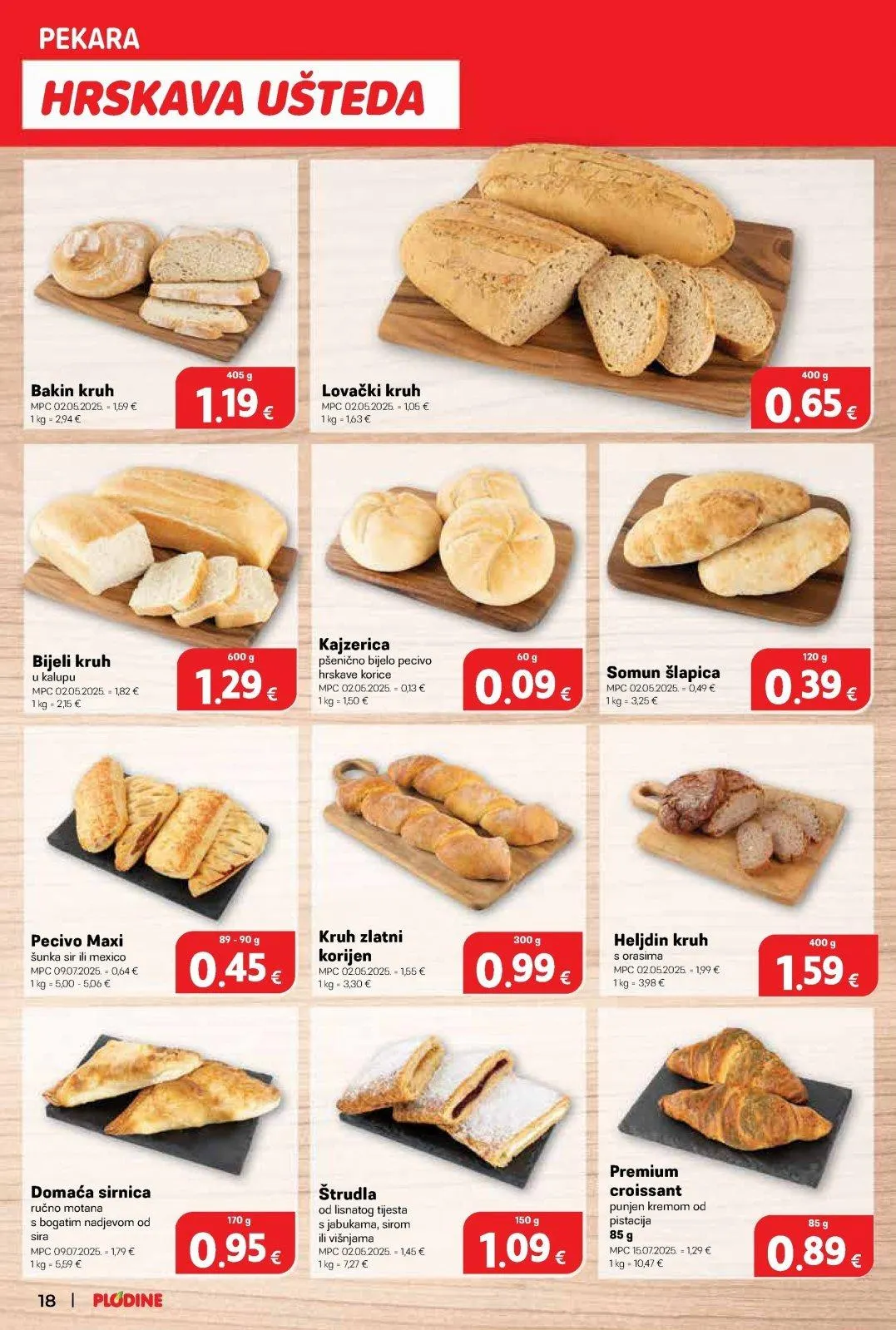 Katalog Plodine katalog do 10.03.2026 od 5. ožujka do 10. ožujka 2026. - Pregled Stranica 18