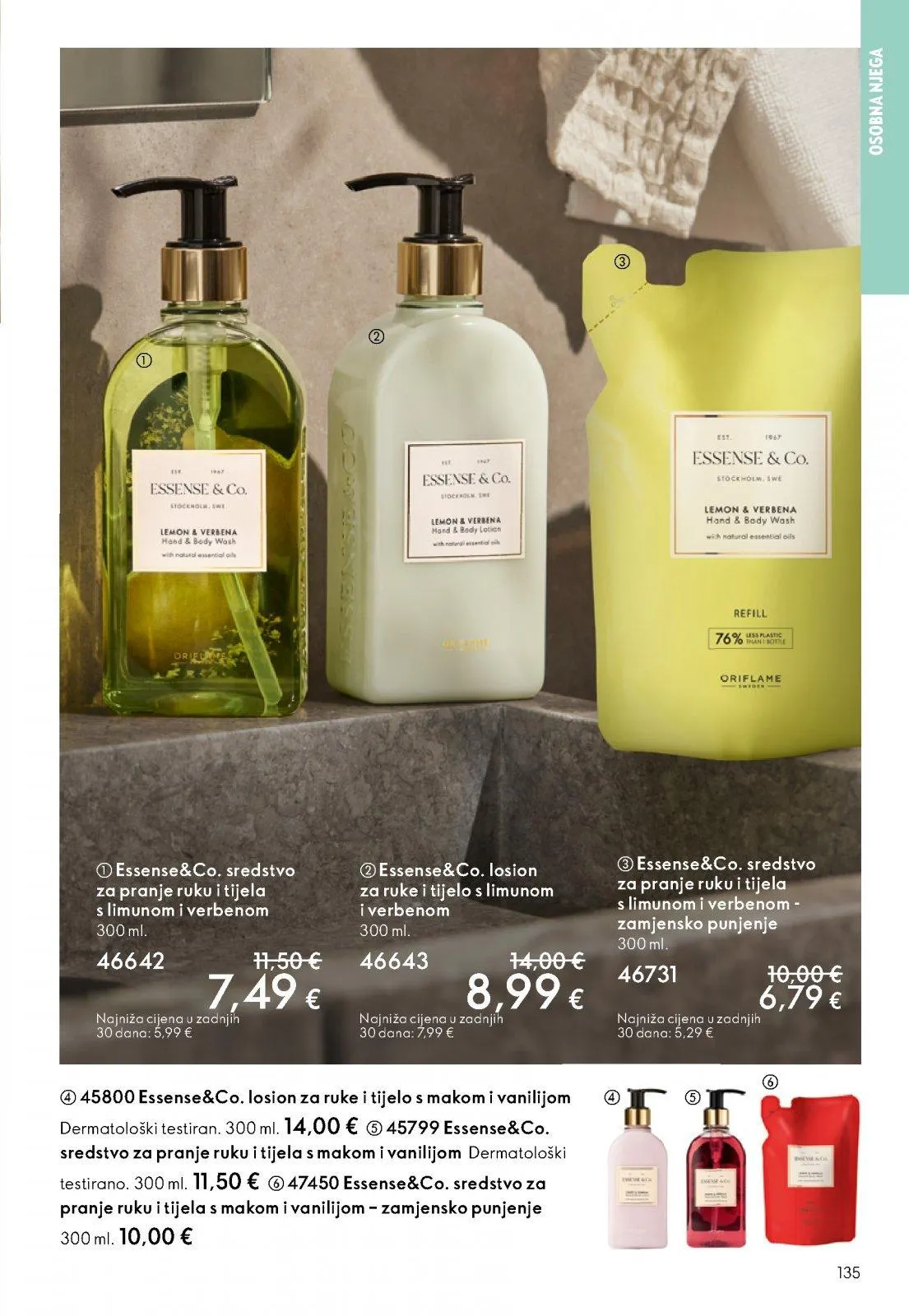 Katalog Oriflame katalog do 21.04.2026 od 2. travnja do 21. travnja 2026. - Pregled Stranica 135