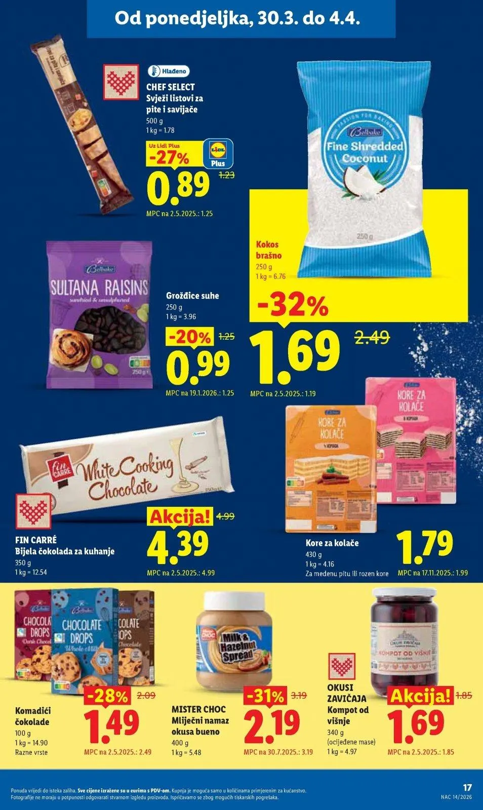 Katalog Lidl katalog do 04.04.2026 od 26. ožujka do 4. travnja 2026. - Pregled Stranica 17