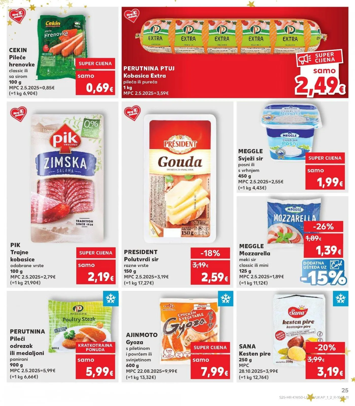 Katalog Kaufland katalog do 16.12.2025 od 10. prosinca do 16. prosinca 2025. - Pregled Stranica 25