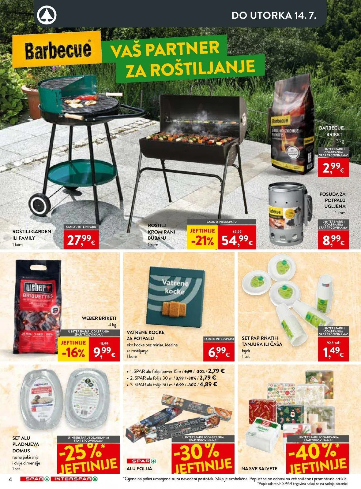 Katalog Spar katalog do 07.07.2026 od 1. srpnja do 7. srpnja 2026. - Pregled Stranica 4