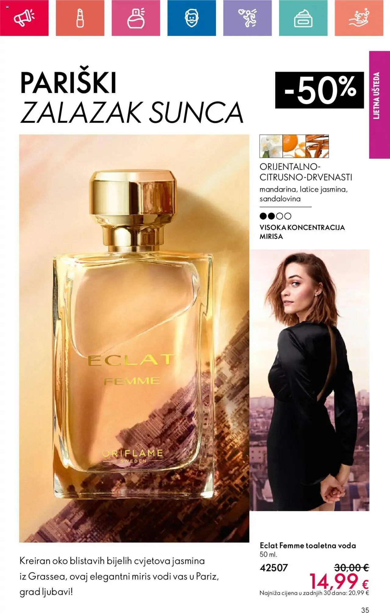 Katalog Katalog 11/2024 Oriflame od 1. kolovoza do 21. kolovoza 2024. - Pregled Stranica 35