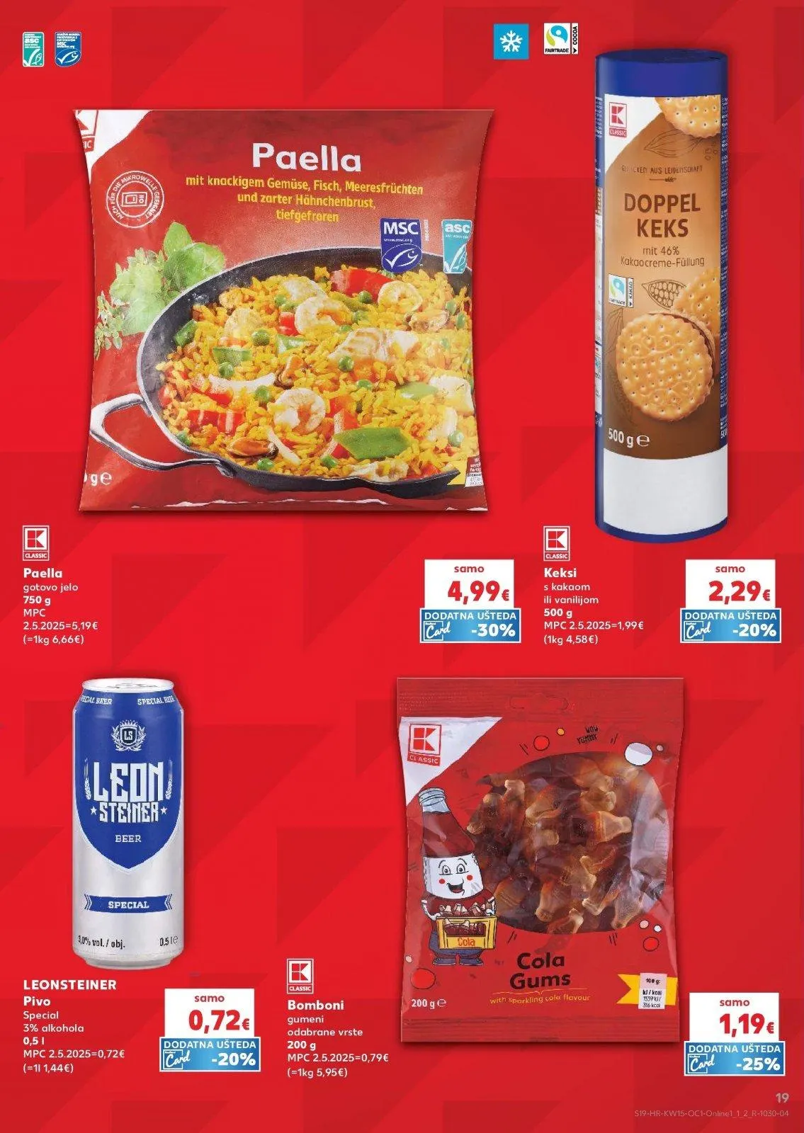 Katalog Kaufland katalog do 14.04.2026 od 8. travnja do 14. travnja 2026. - Pregled Stranica 19
