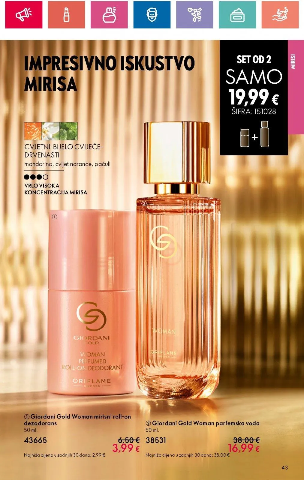 Katalog Oriflame katalog do 11.09.2024 od 29. kolovoza do 11. rujna 2024. - Pregled Stranica 43