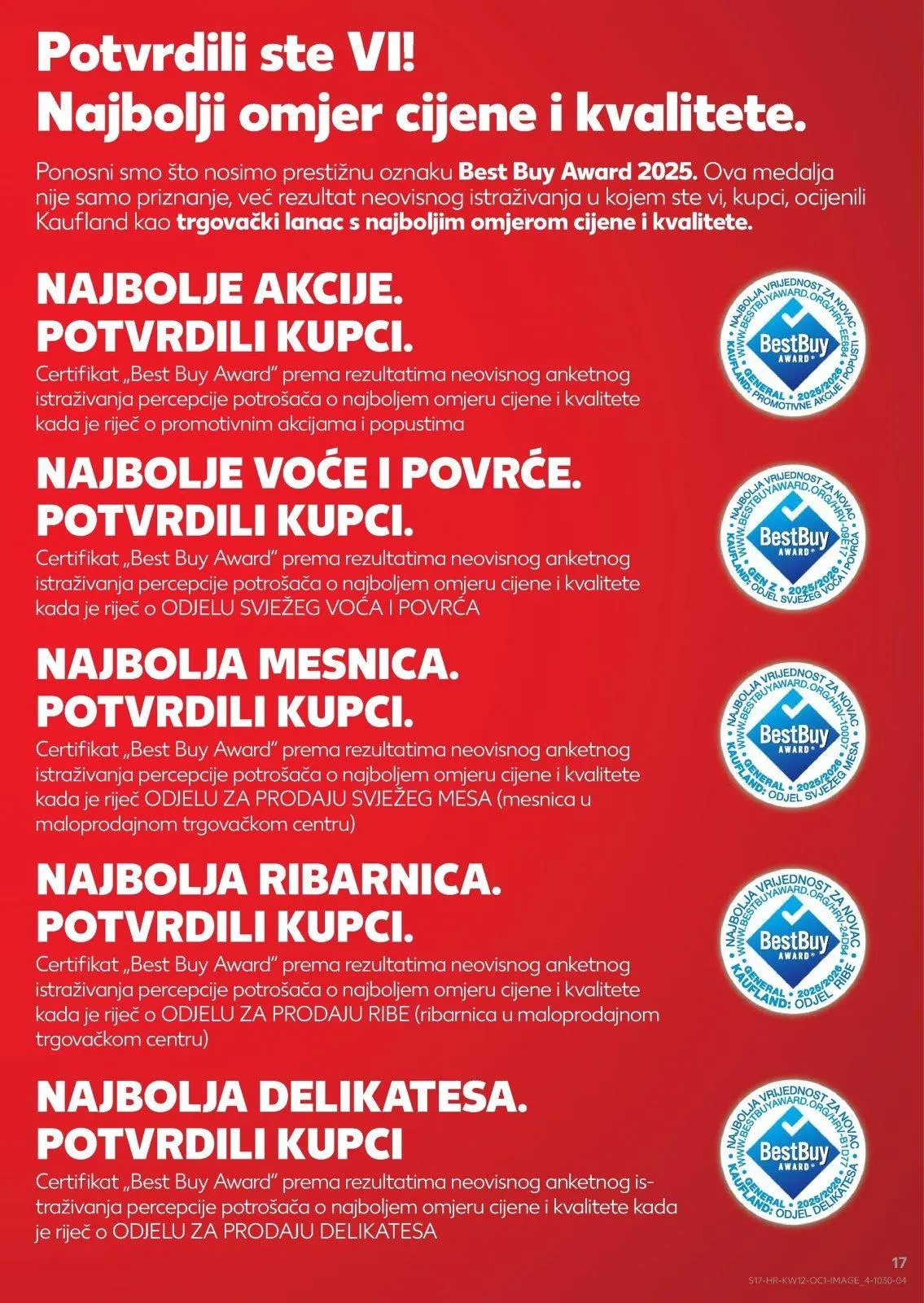 Katalog Kaufland katalog do 24.03.2026 od 18. ožujka do 24. ožujka 2026. - Pregled Stranica 17