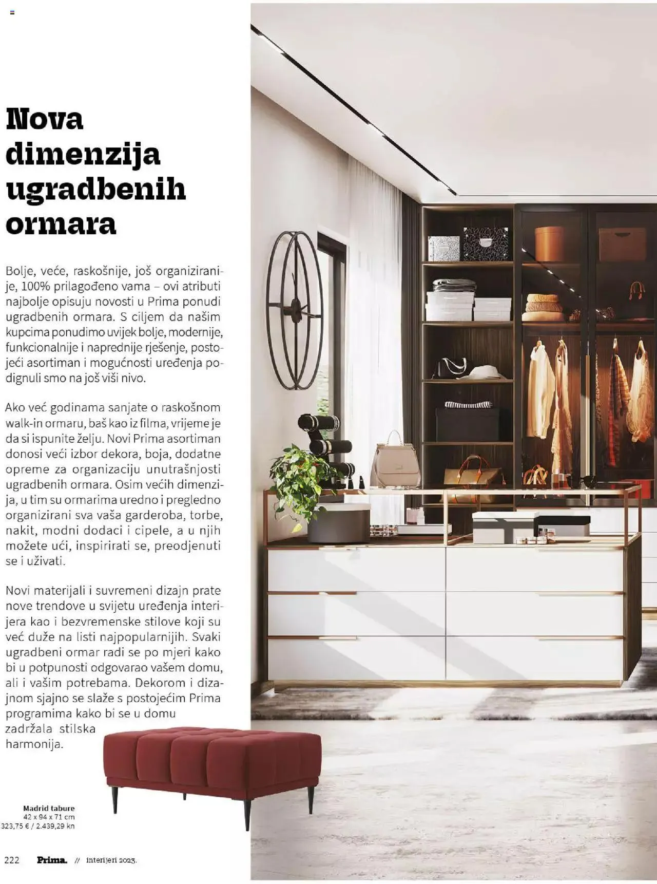 Katalog Katalog interijeri 2023 Prima od 20. veljače do 31. prosinca 2023. - Pregled Stranica 224