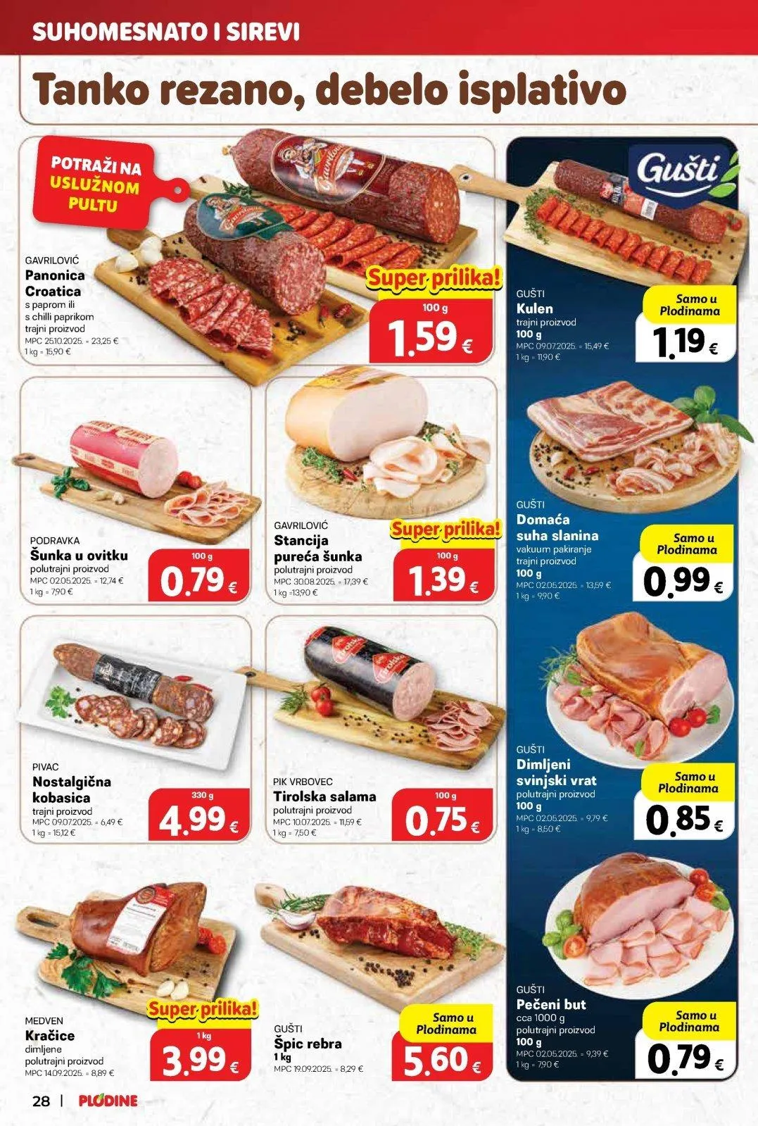 Katalog Plodine katalog do 16.12.2025 od 10. prosinca do 16. prosinca 2025. - Pregled Stranica 28