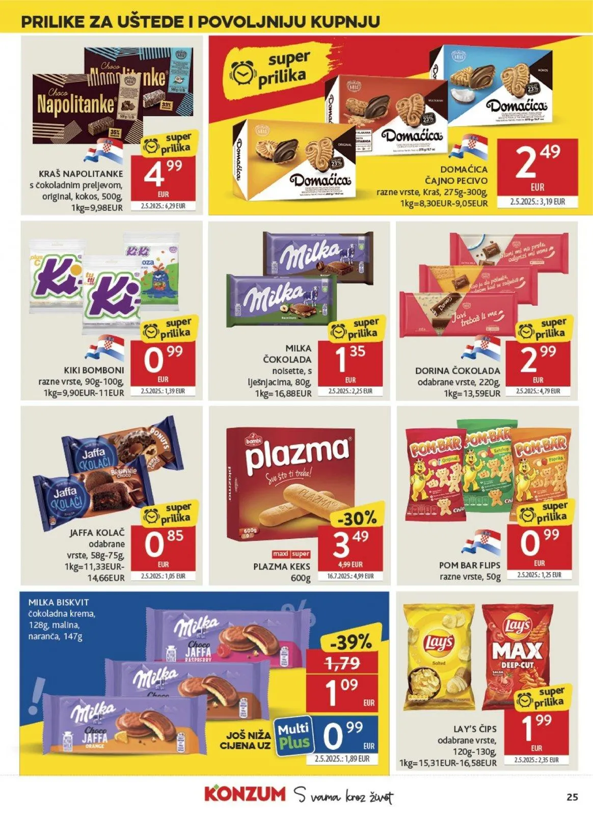 Katalog Konzum katalog do 27.01.2026 od 22. siječnja do 27. siječnja 2026. - Pregled Stranica 25