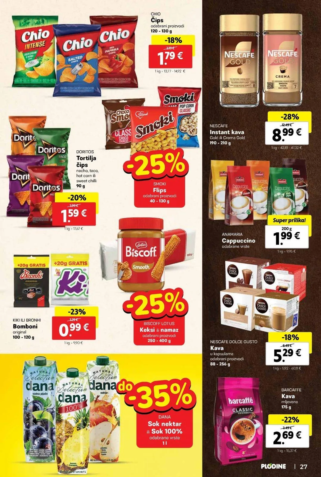 Katalog Plodine katalog do 18.02.2025 od 12. veljače do 18. veljače 2025. - Pregled Stranica 27