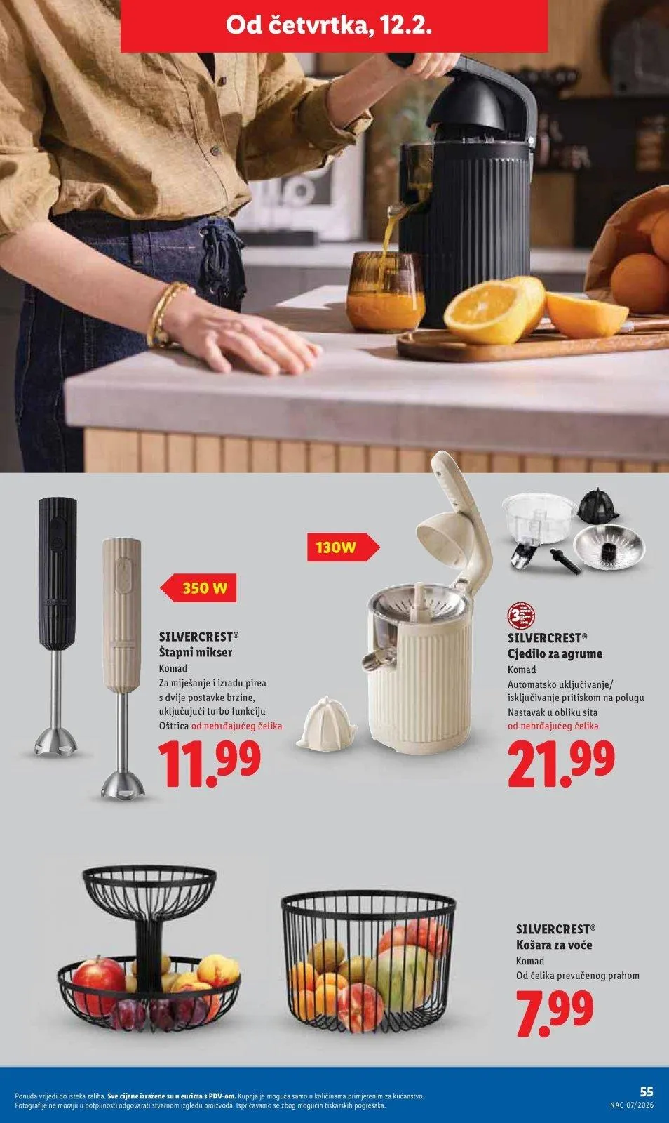 Katalog Lidl katalog do 14.02.2026 od 5. veljače do 14. veljače 2026. - Pregled Stranica 55