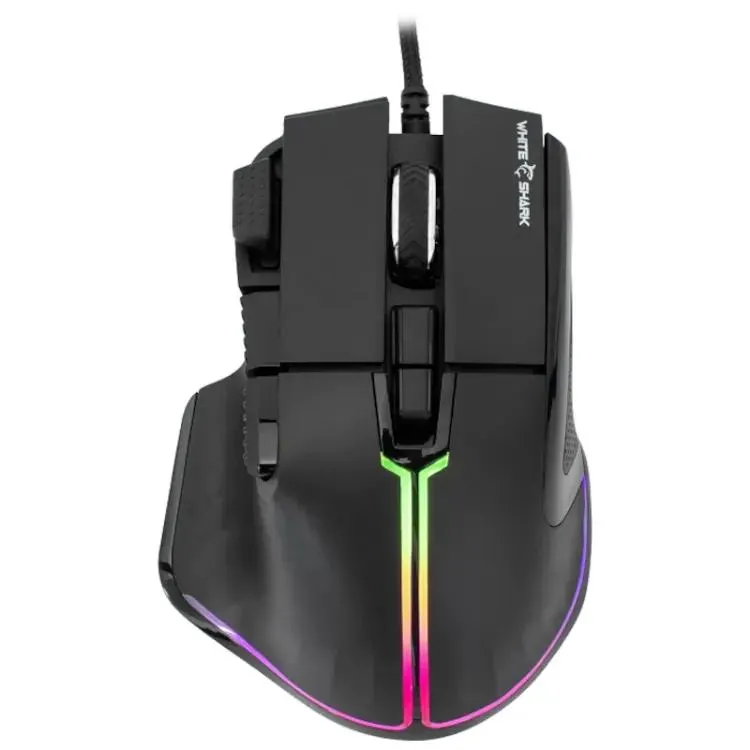 WHITE SHARK miš GM-9006 MARROKO CRNI