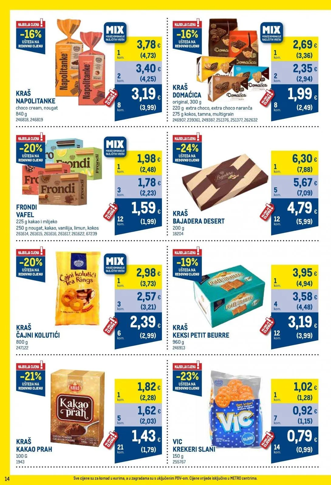 Katalog Metro katalog do 02.03.2026 od 7. veljače do 2. ožujka 2026. - Pregled Stranica 14