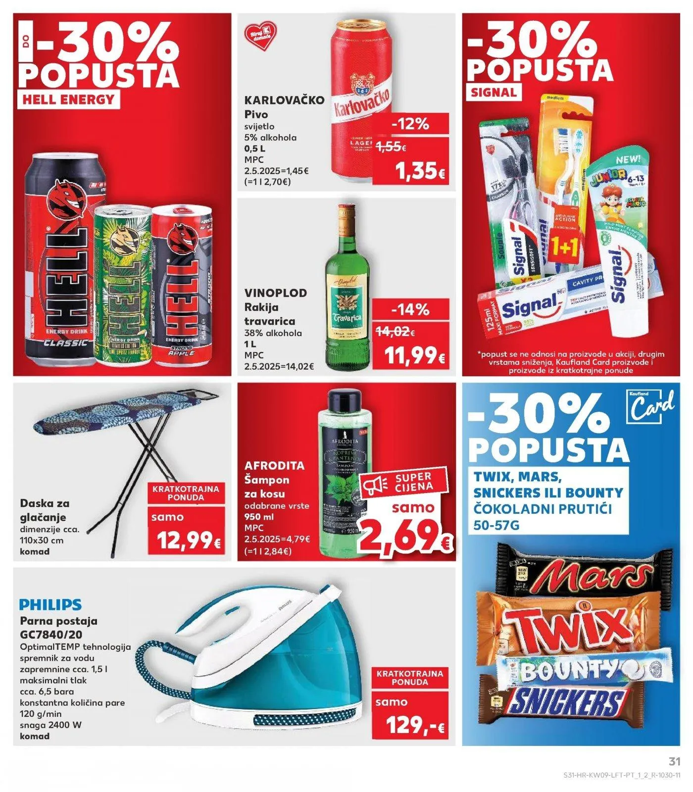Katalog Kaufland katalog do 03.03.2026 od 25. veljače do 3. ožujka 2026. - Pregled Stranica 31