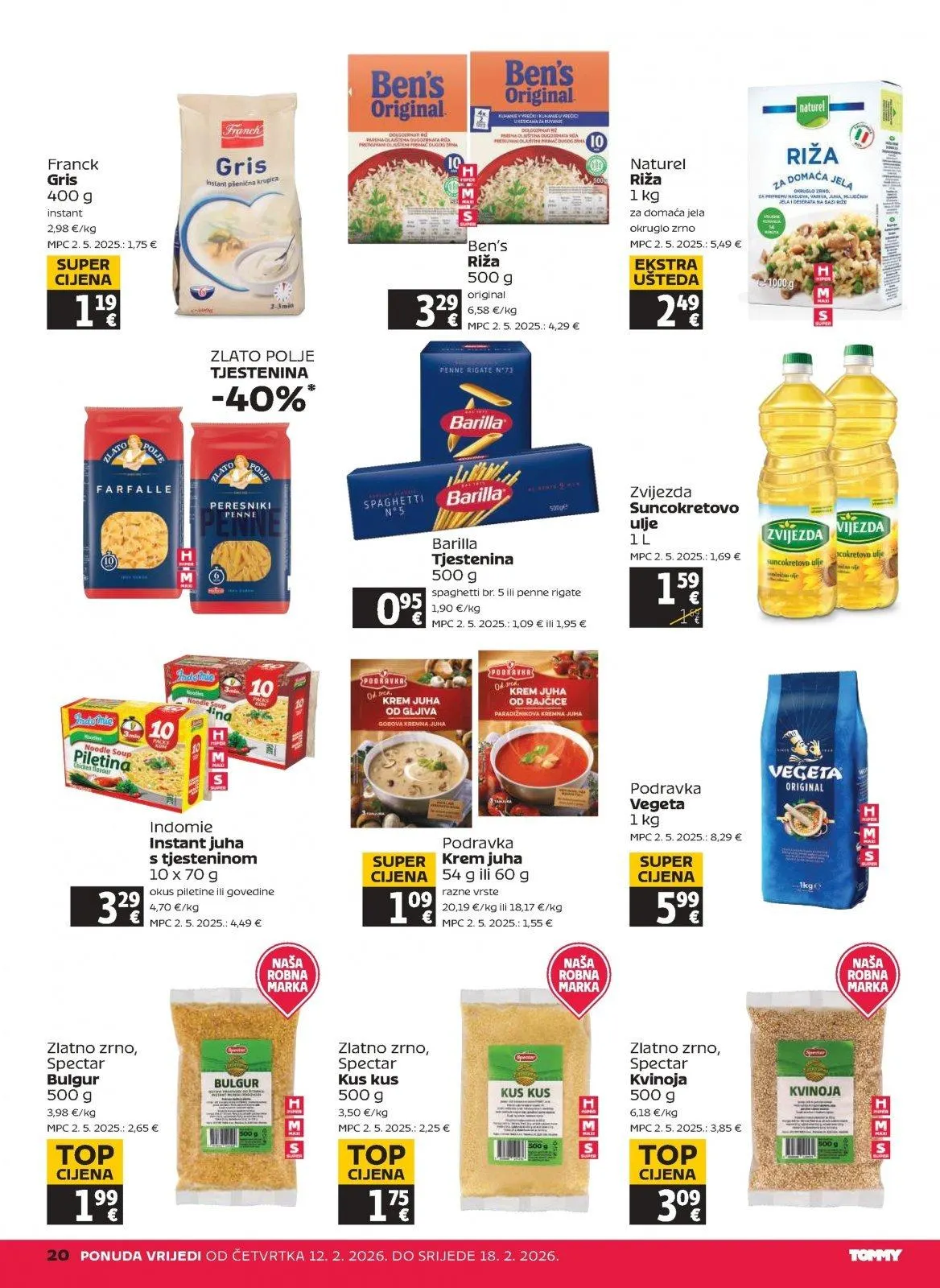 Katalog Tommy katalog do 18.02.2026 od 12. veljače do 18. veljače 2026. - Pregled Stranica 20