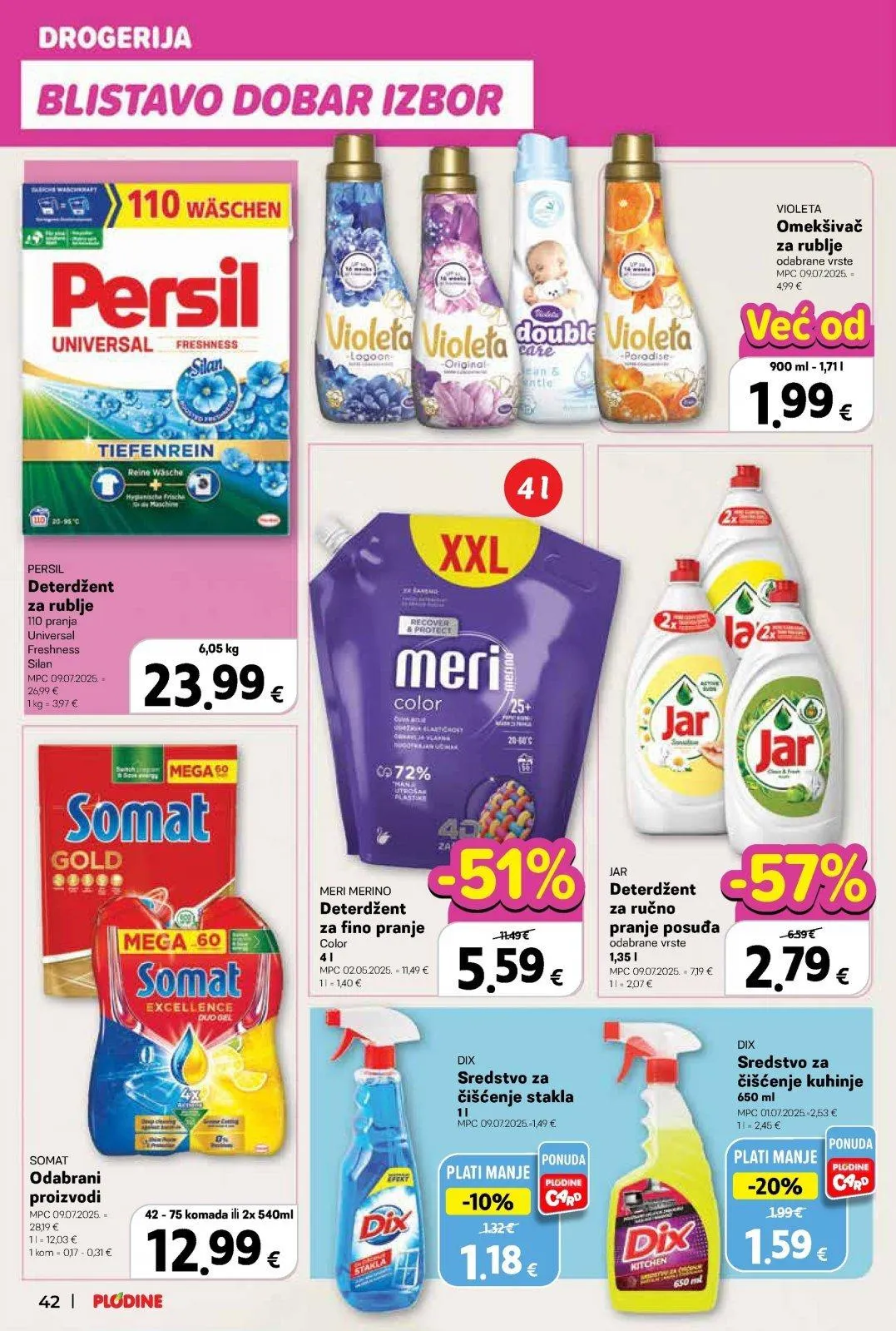 Katalog Plodine katalog do 31.03.2026 od 26. ožujka do 31. ožujka 2026. - Pregled Stranica 42