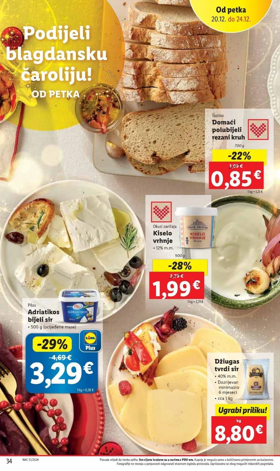 Katalog Lidl katalog do 24.12.2024 od 20. prosinca do 24. prosinca 2024. - Pregled Stranica 34