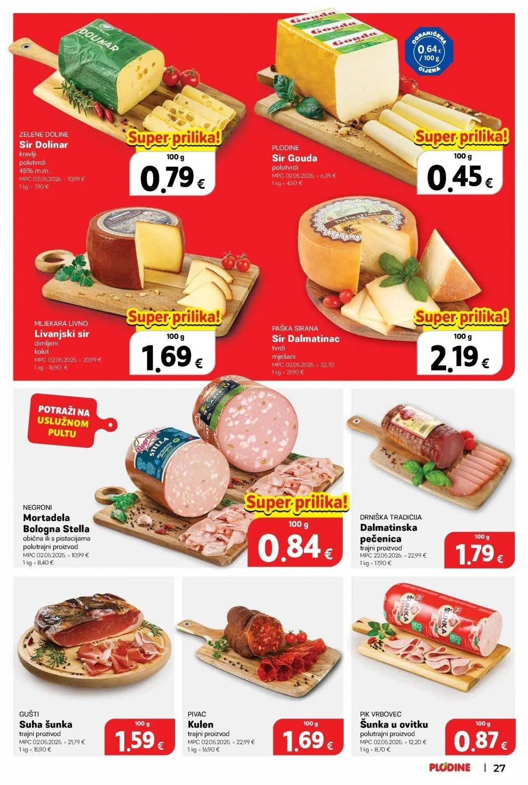 Katalog Plodine katalog do 23.06.2026 od 17. lipnja do 23. lipnja 2026. - Pregled Stranica 27