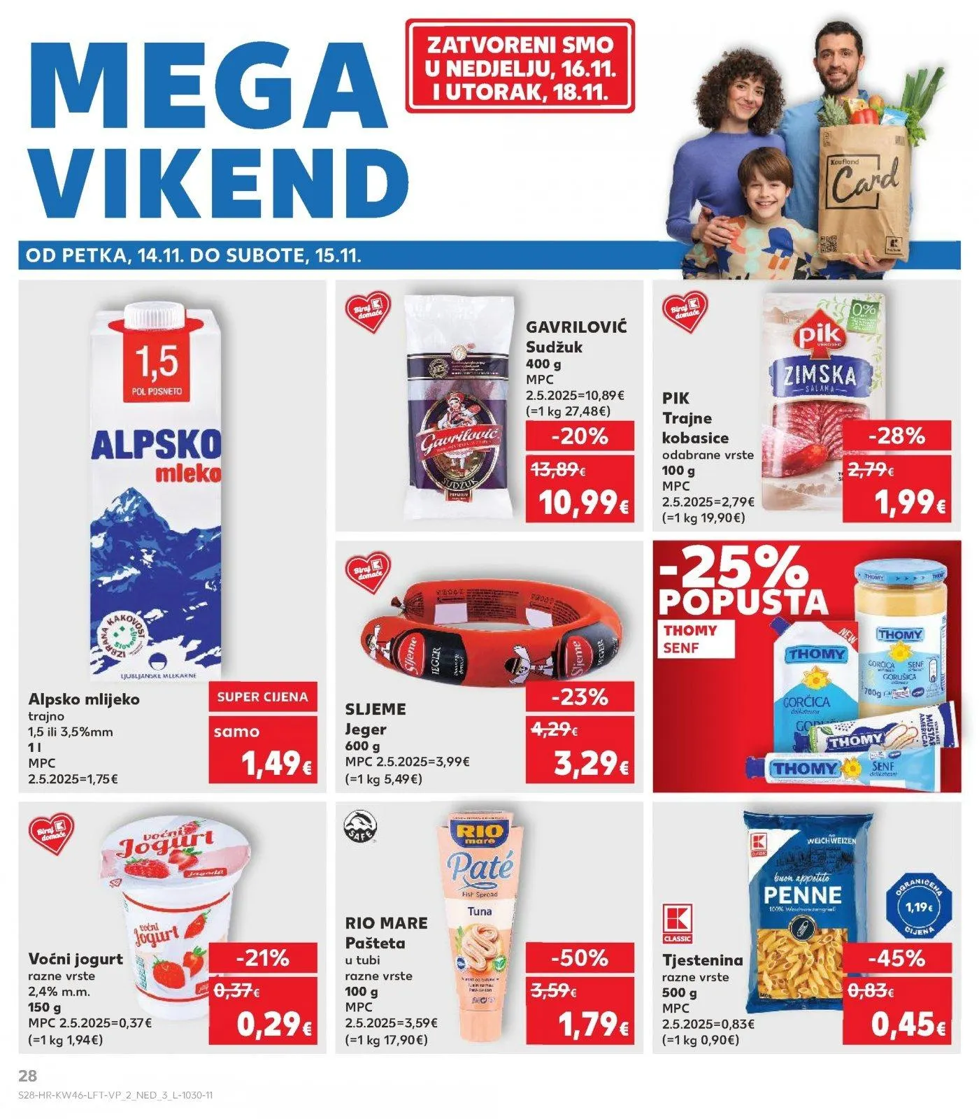 Katalog Kaufland katalog do 18.11.2025 od 12. studenoga do 18. studenoga 2025. - Pregled Stranica 28
