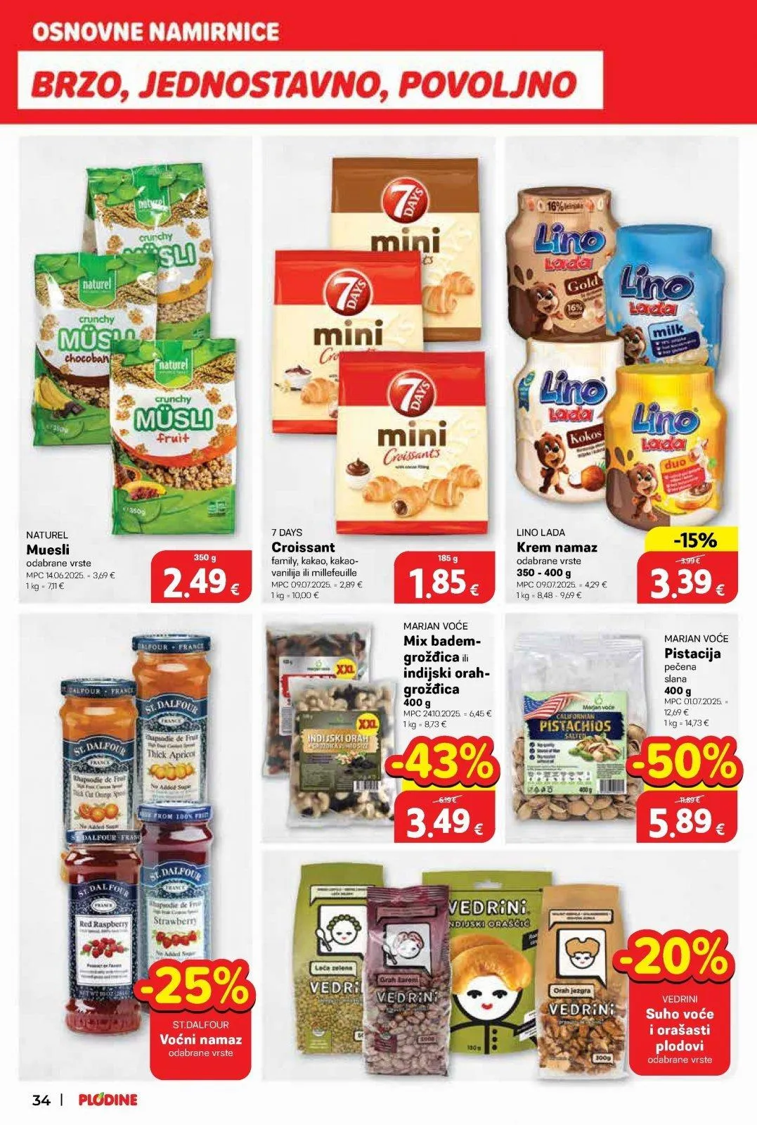 Katalog Plodine katalog do 31.03.2026 od 26. ožujka do 31. ožujka 2026. - Pregled Stranica 34