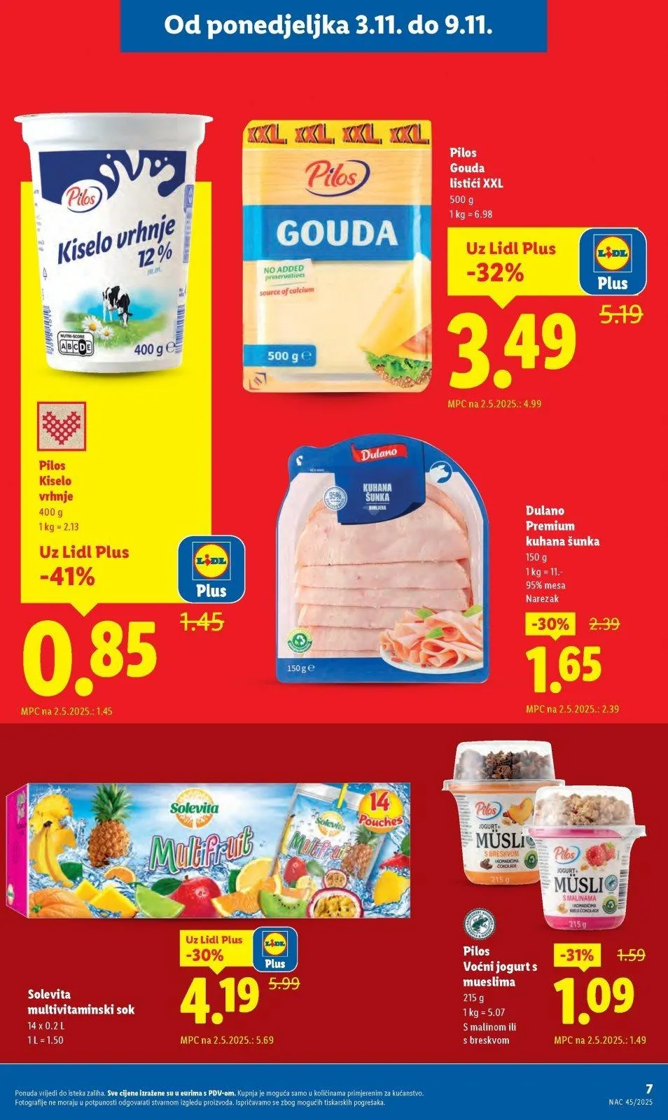 Katalog Lidl katalog do 09.11.2025 od 30. listopada do 9. studenoga 2025. - Pregled Stranica 7