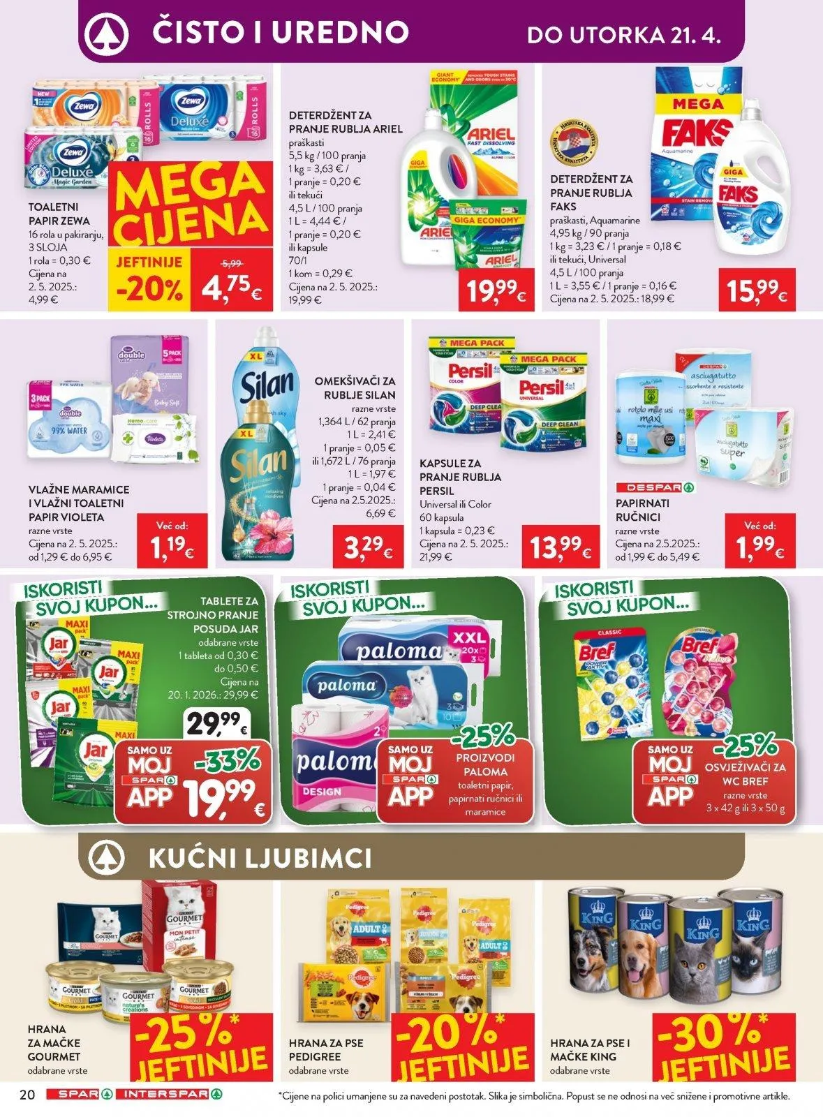 Katalog Spar katalog do 21.04.2026 od 16. travnja do 21. travnja 2026. - Pregled Stranica 24
