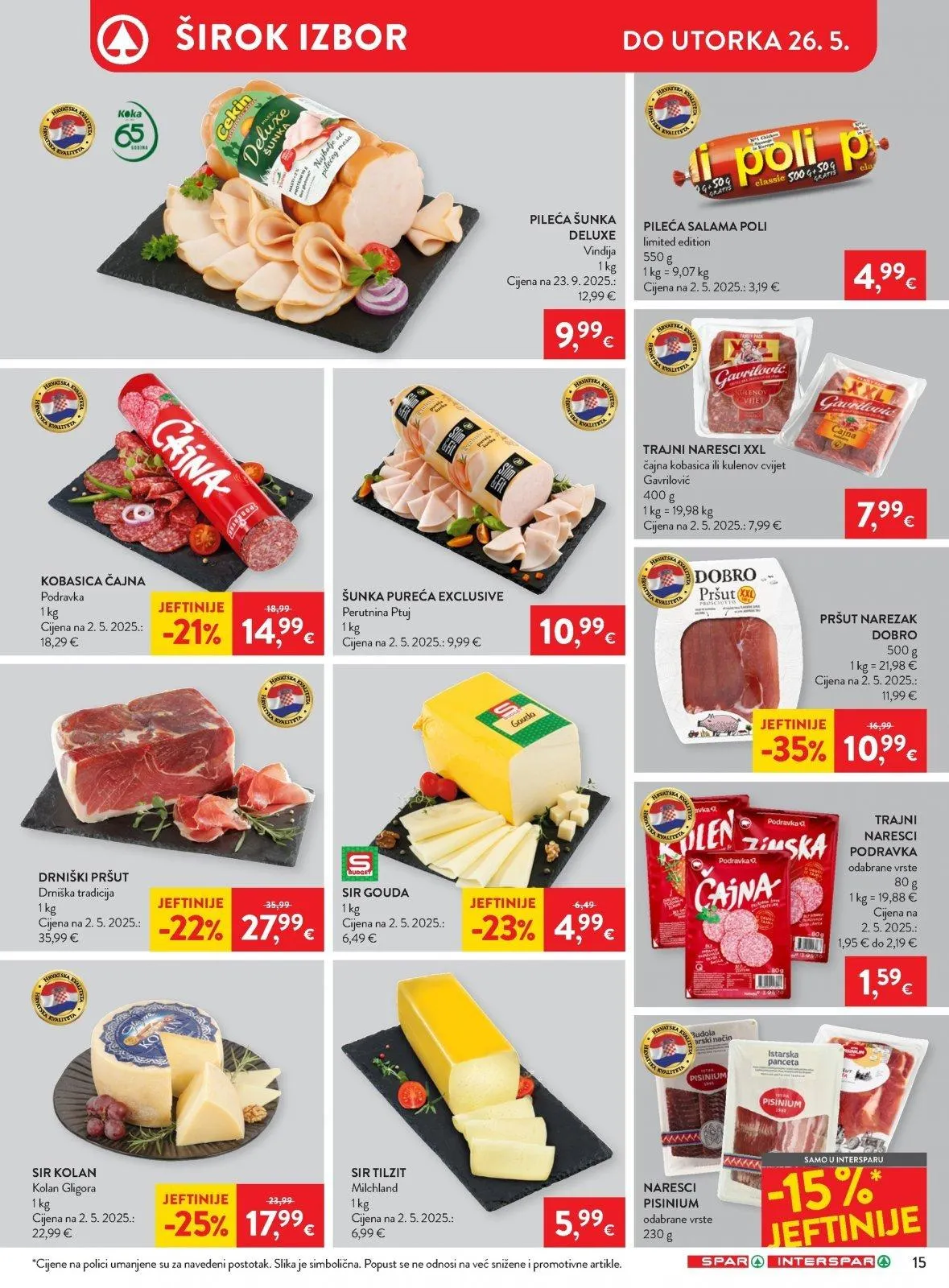 Katalog Interspar katalog do 26.05.2026 od 20. svibnja do 26. svibnja 2026. - Pregled Stranica 17