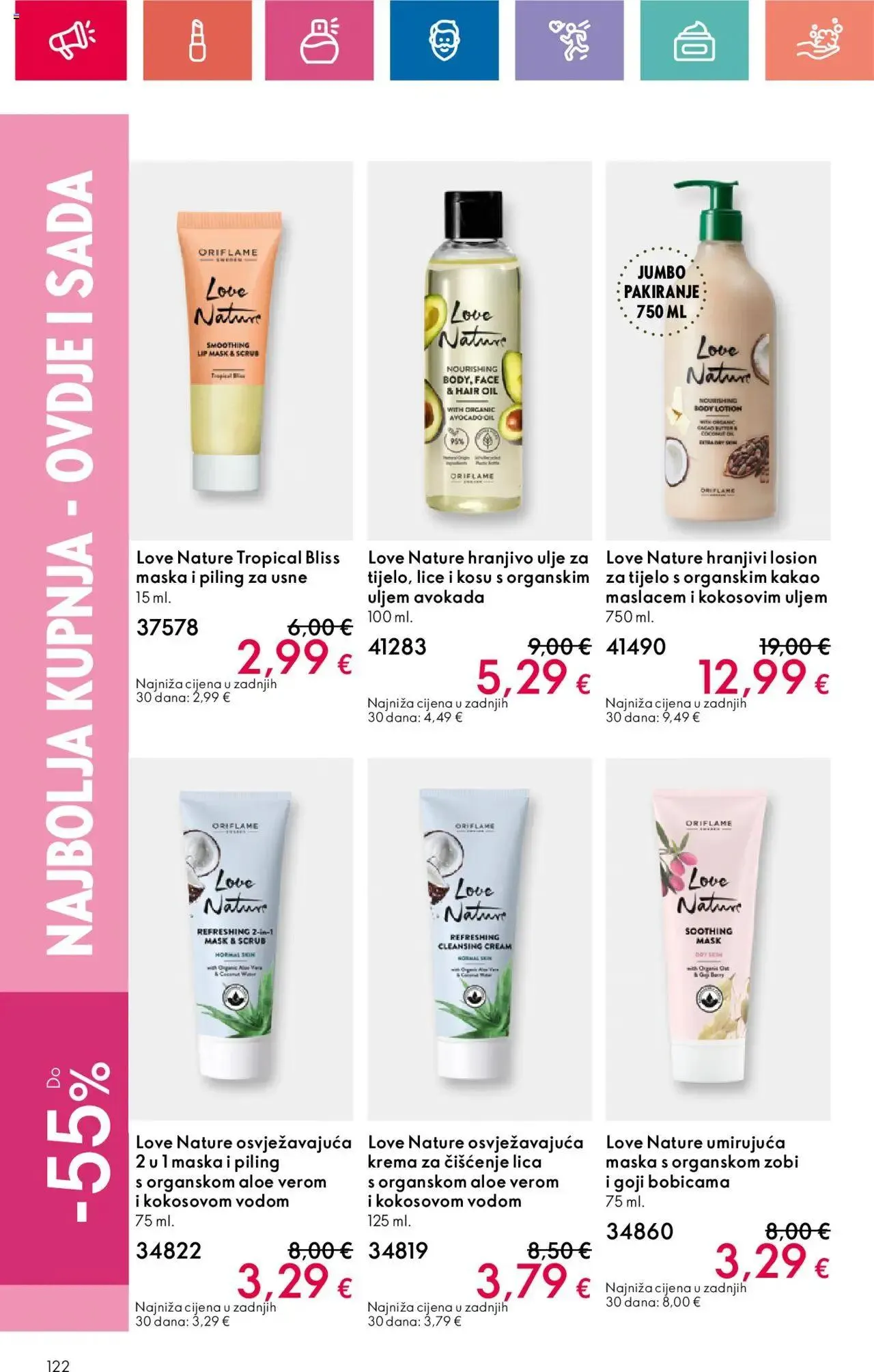 Katalog Katalog 11/2024 Oriflame od 1. kolovoza do 21. kolovoza 2024. - Pregled Stranica 122
