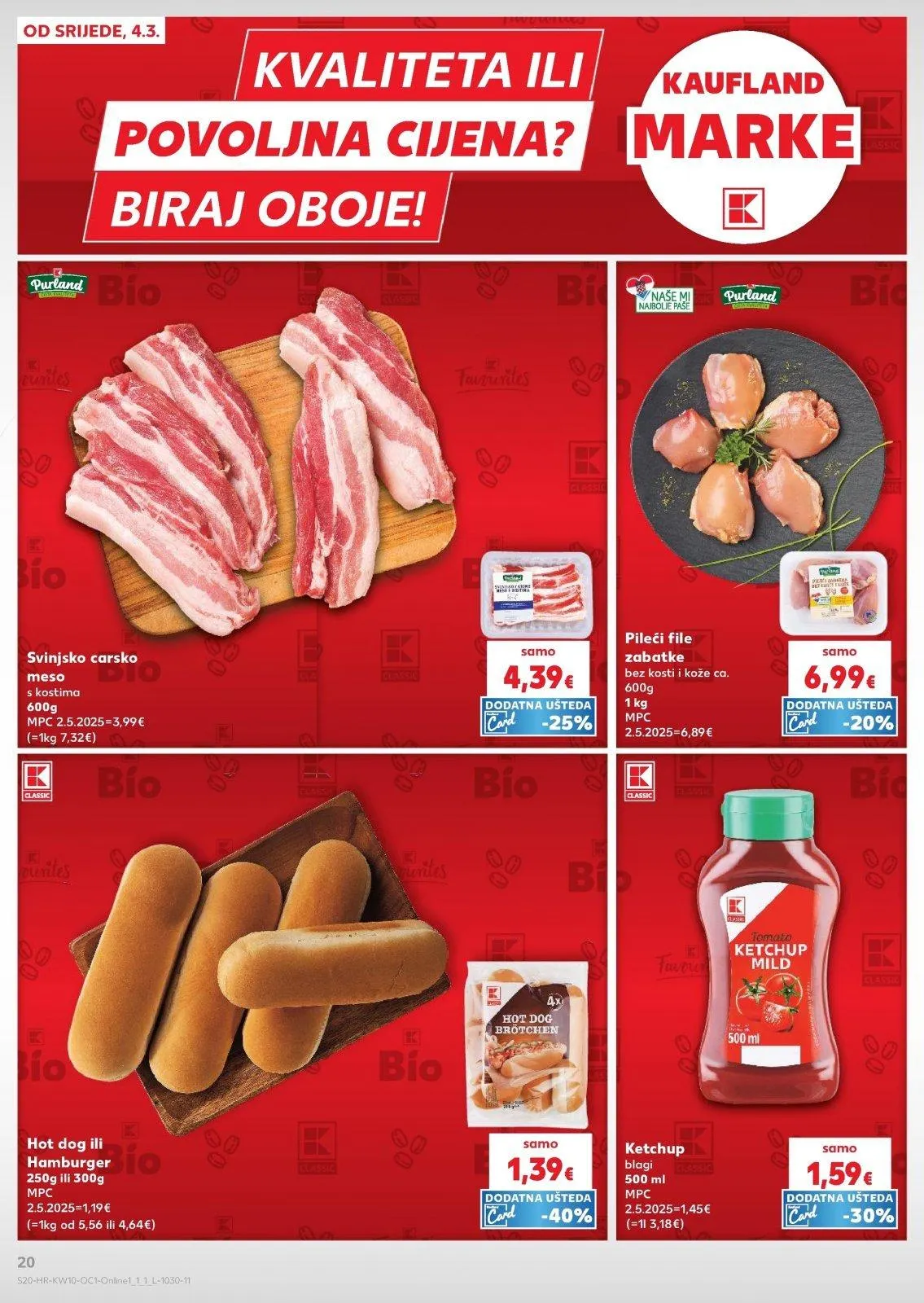 Katalog Kaufland katalog do 10.03.2026 od 5. ožujka do 10. ožujka 2026. - Pregled Stranica 20