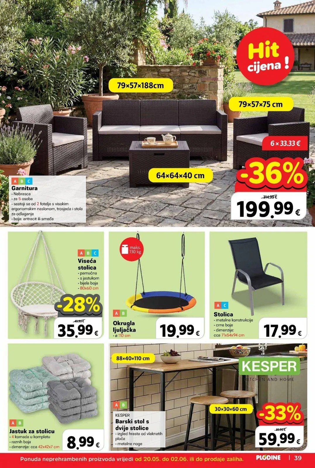 Katalog Plodine katalog do 26.05.2026 od 20. svibnja do 26. svibnja 2026. - Pregled Stranica 41