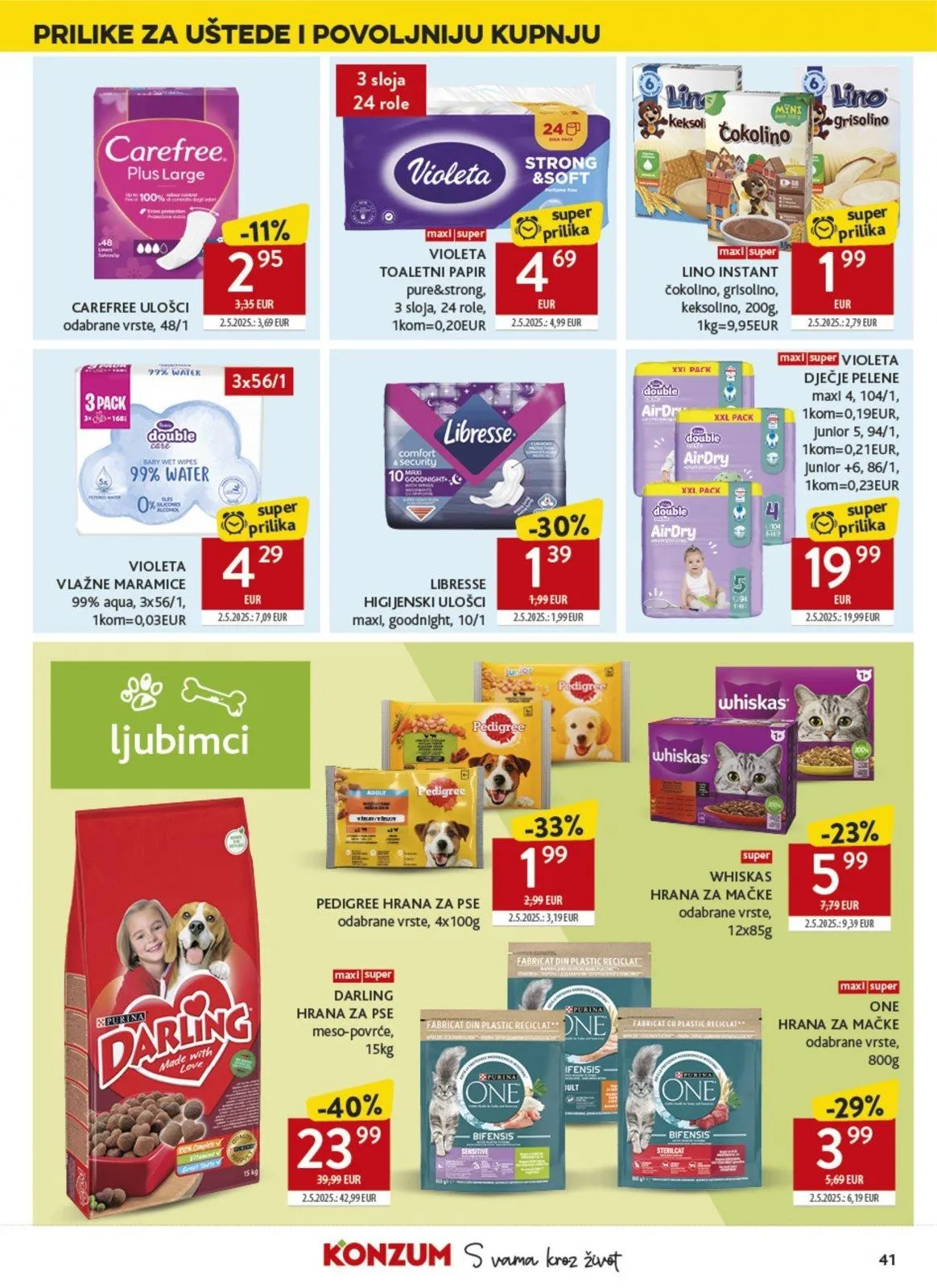 Katalog Konzum katalog do 17.03.2026 od 12. ožujka do 17. ožujka 2026. - Pregled Stranica 41