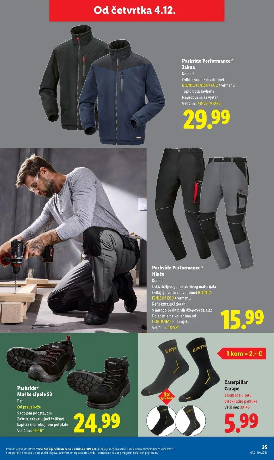 Katalog Lidl katalog do 07.12.2025 od 4. prosinca do 7. prosinca 2025. - Pregled Stranica 35