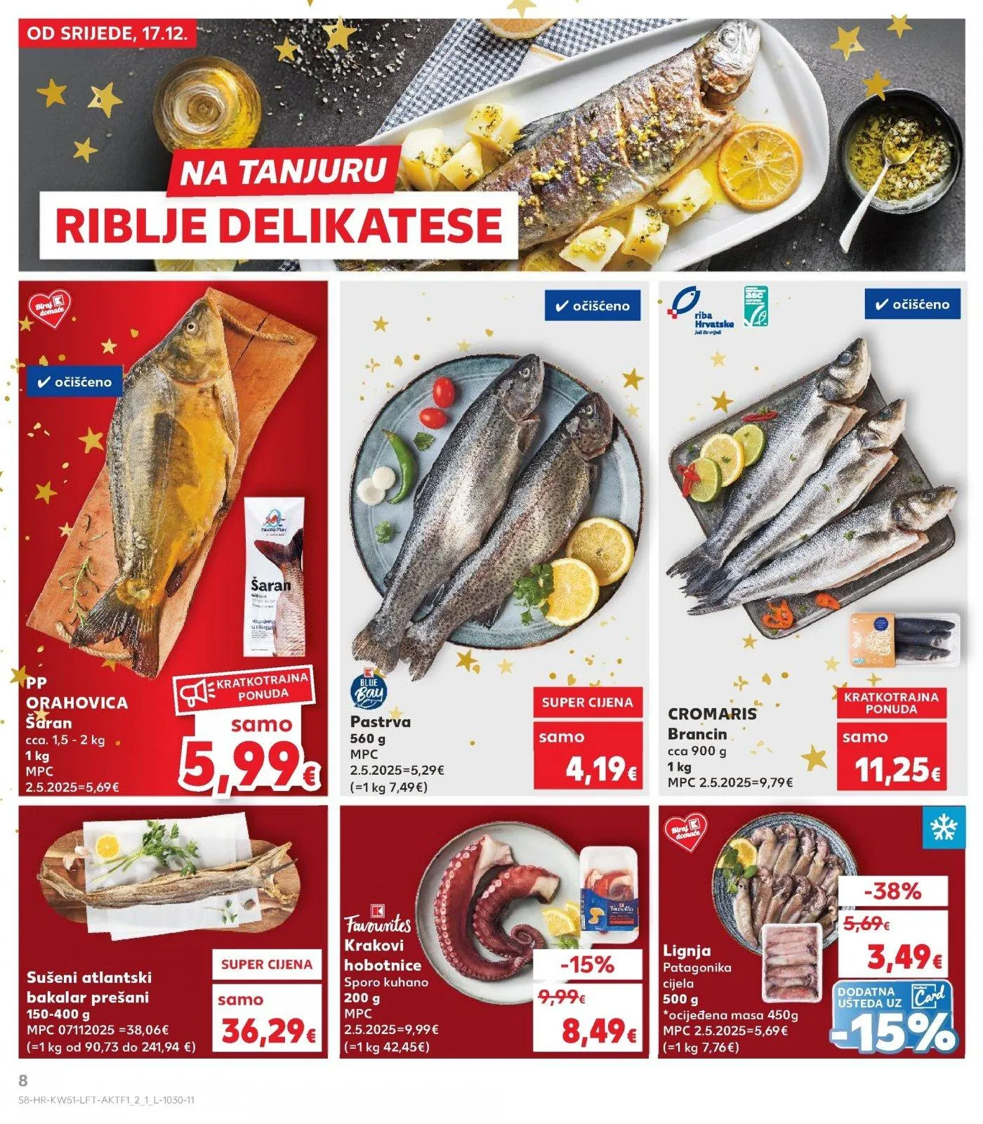 Katalog Kaufland katalog do 26.12.2025 od 17. prosinca do 26. prosinca 2025. - Pregled Stranica 8