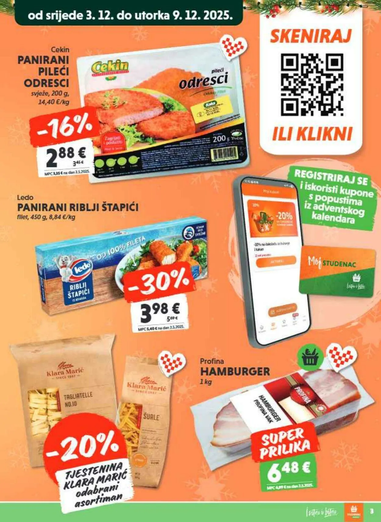 Katalog Studenac od 3. prosinca do 9. prosinca 2025. - Pregled Stranica 3