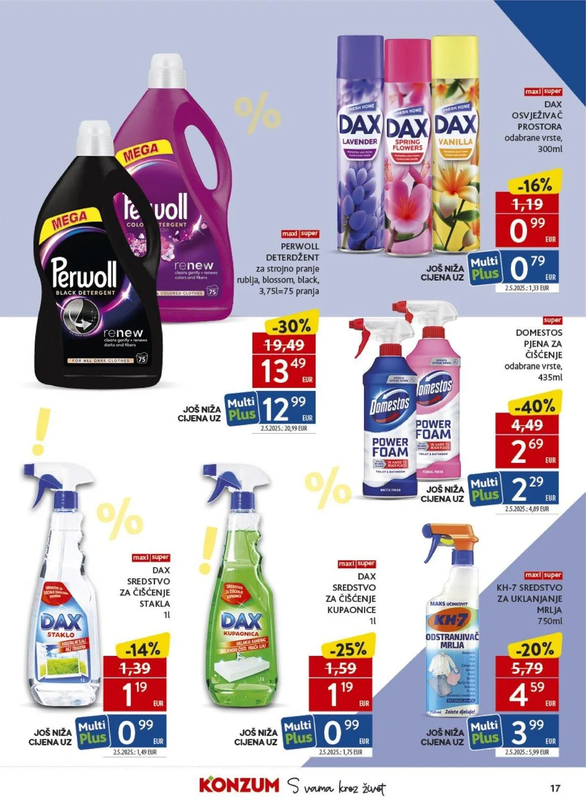 Katalog Konzum katalog do 19.05.2026 od 14. svibnja do 19. svibnja 2026. - Pregled Stranica 17