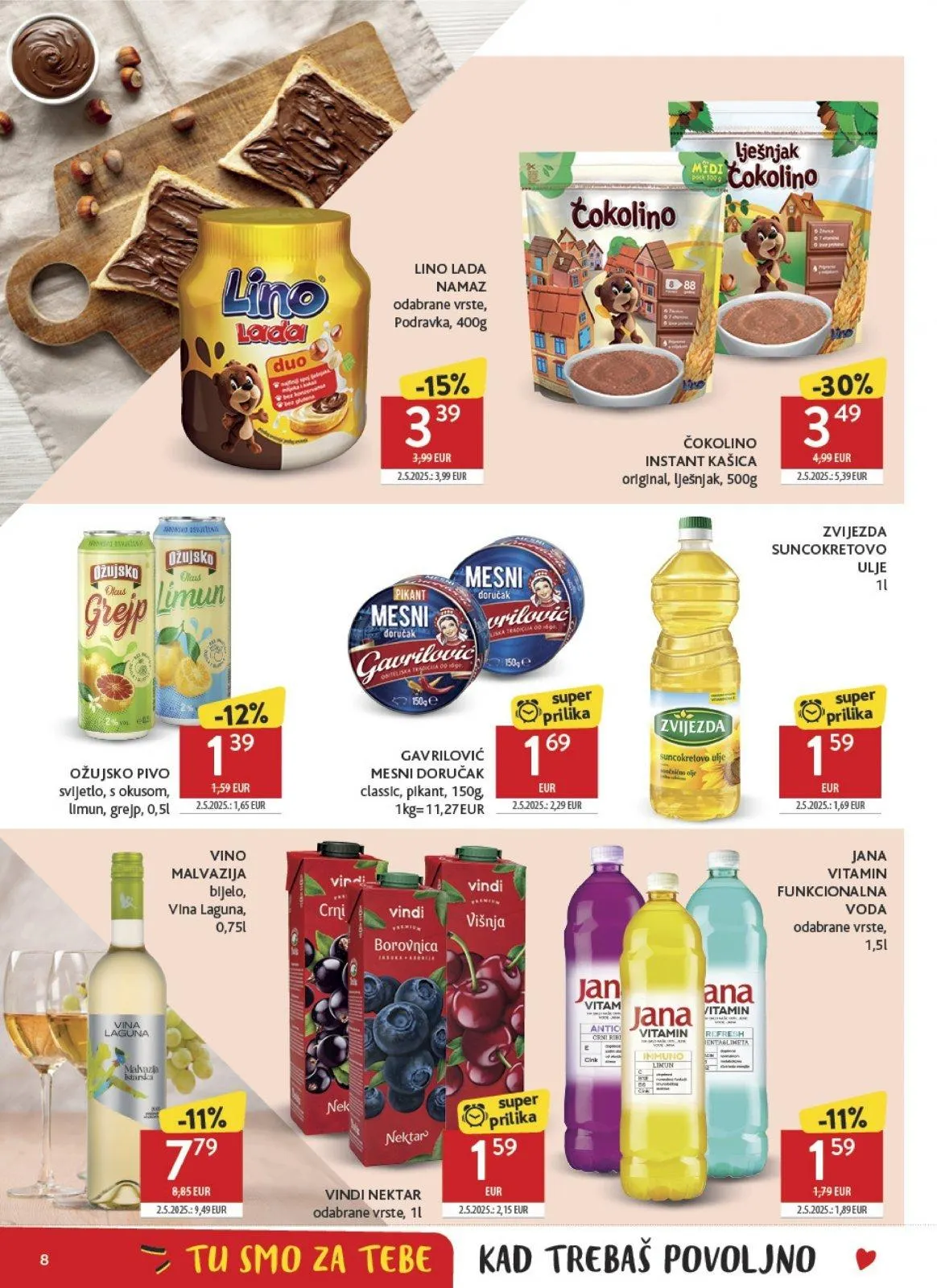 Katalog Konzum katalog do 21.04.2026 od 16. travnja do 21. travnja 2026. - Pregled Stranica 8