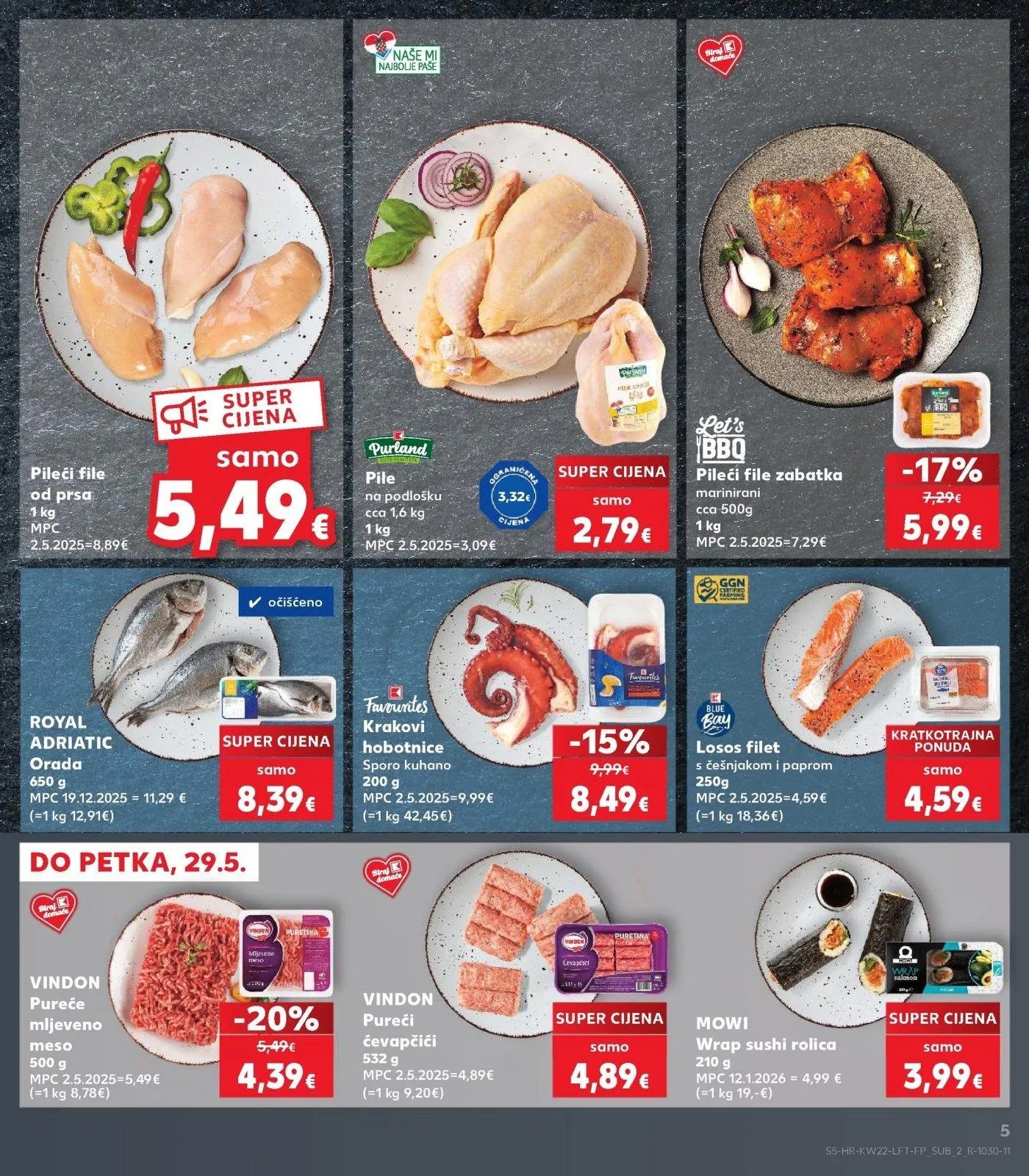 Katalog Kaufland katalog do 02.06.2026 od 27. svibnja do 2. lipnja 2026. - Pregled Stranica 5